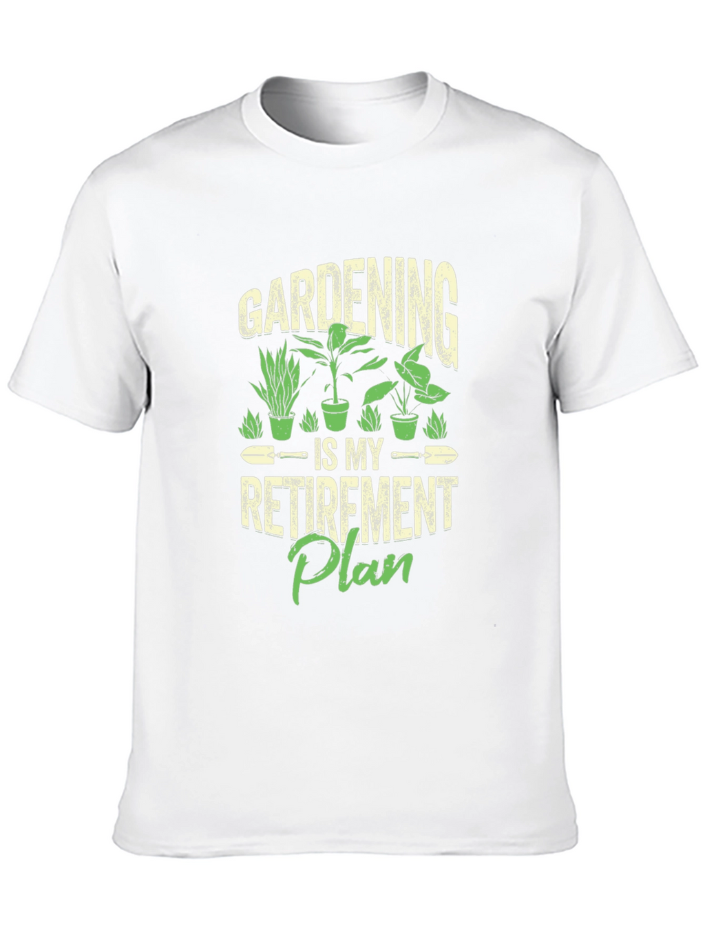 Gardening Retirement Plan Graphic Tee