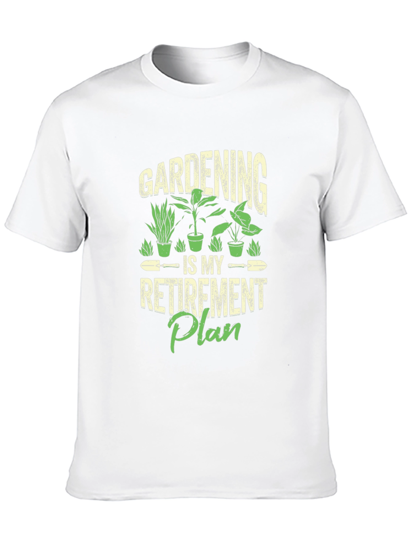 Gardening Retirement Plan Graphic Tee