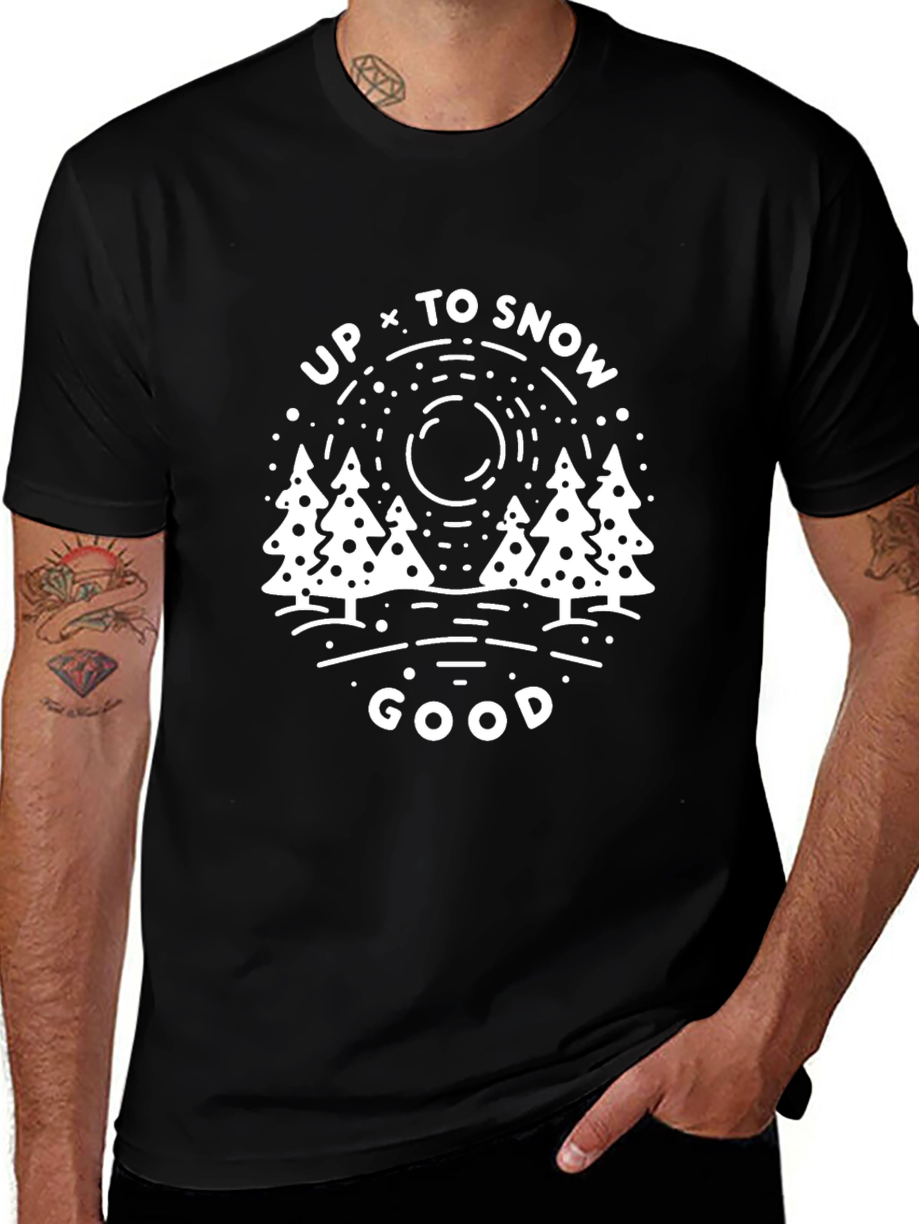 Up to Snow Good Graphic Tee