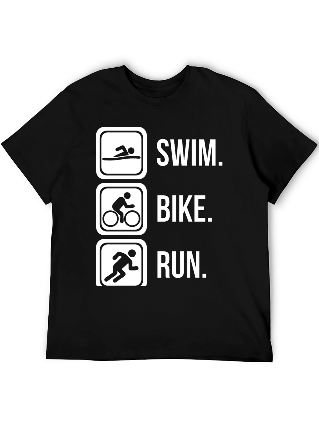 Triathlon T-Shirt - Swim Bike Run