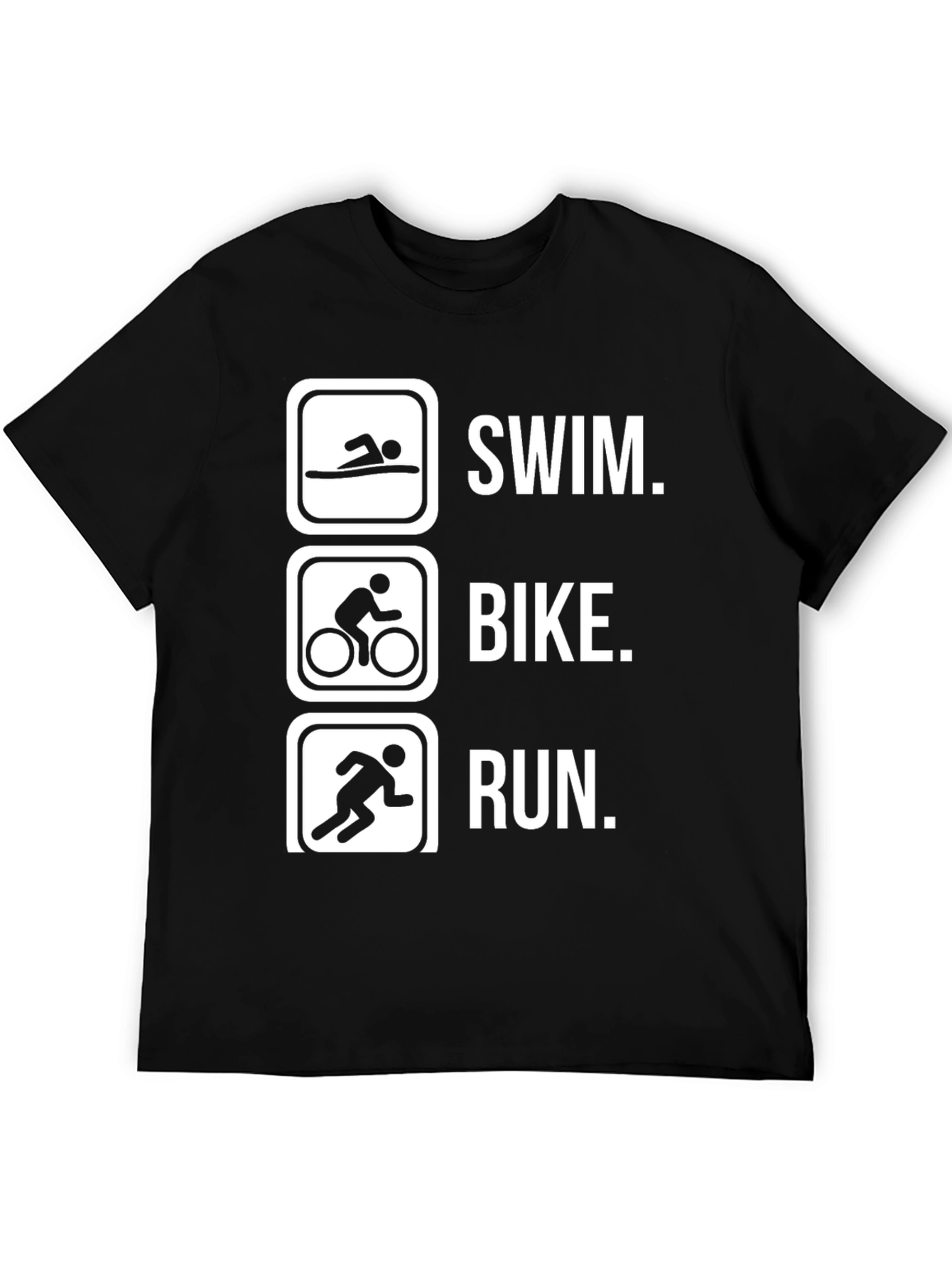 Triathlon T-Shirt - Swim Bike Run