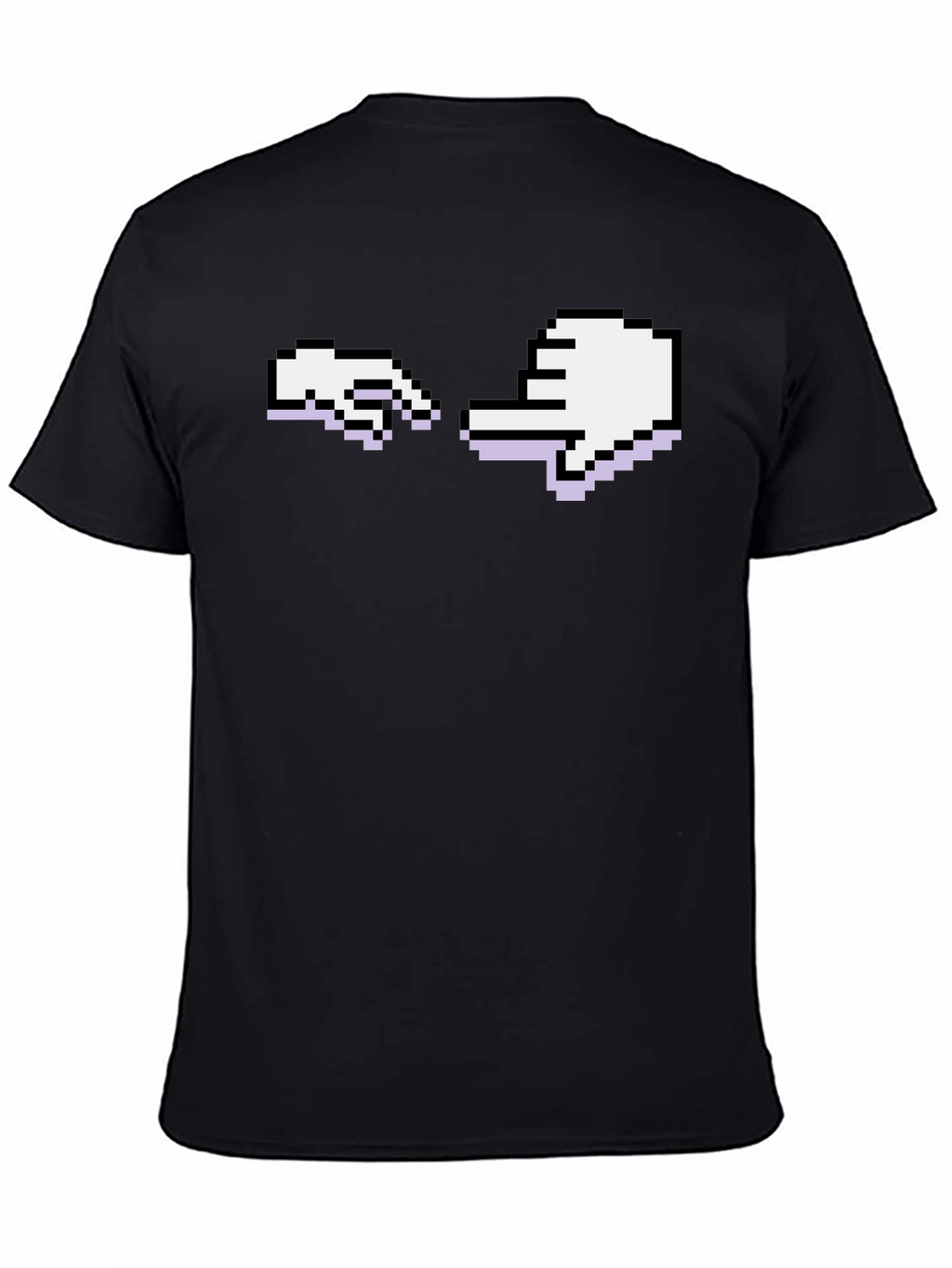 Pixel Hand Creation T-Shirt - Retro Gaming Tee
