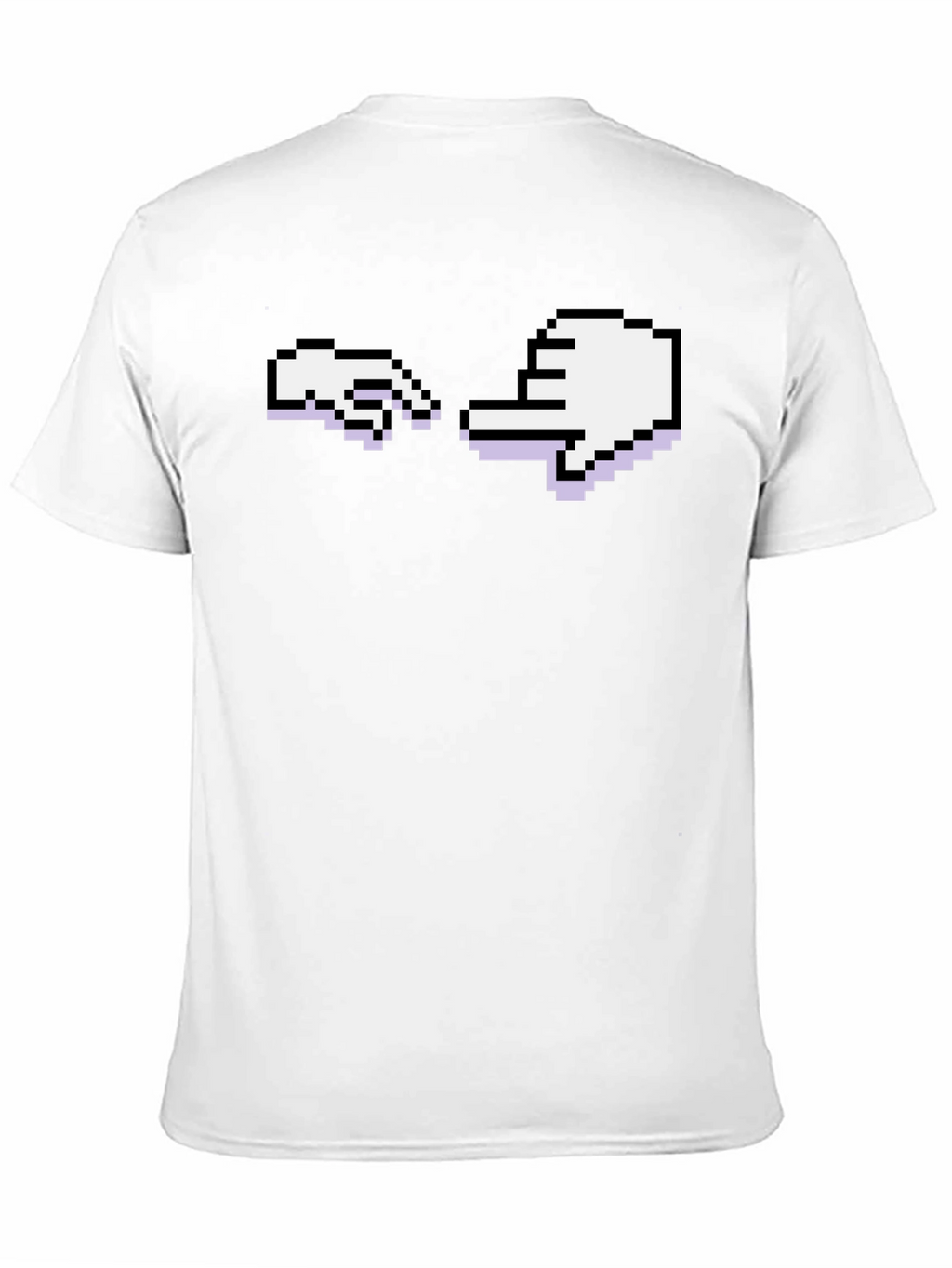 Pixel Hand Creation T-Shirt - Retro Gaming Tee