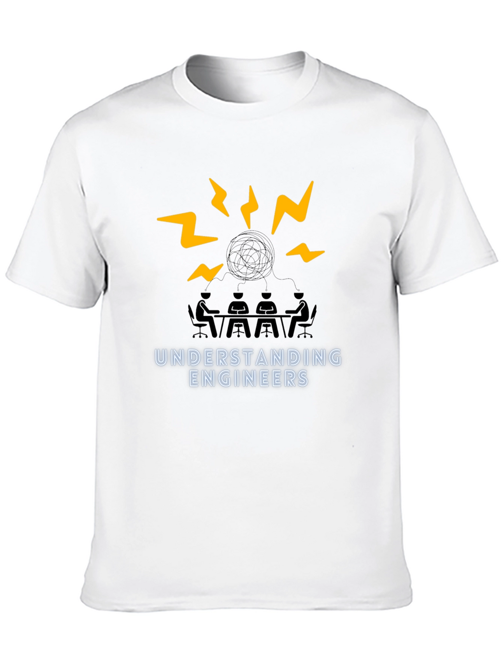 Understanding Engineers T-Shirt - Brainstorming Tee
