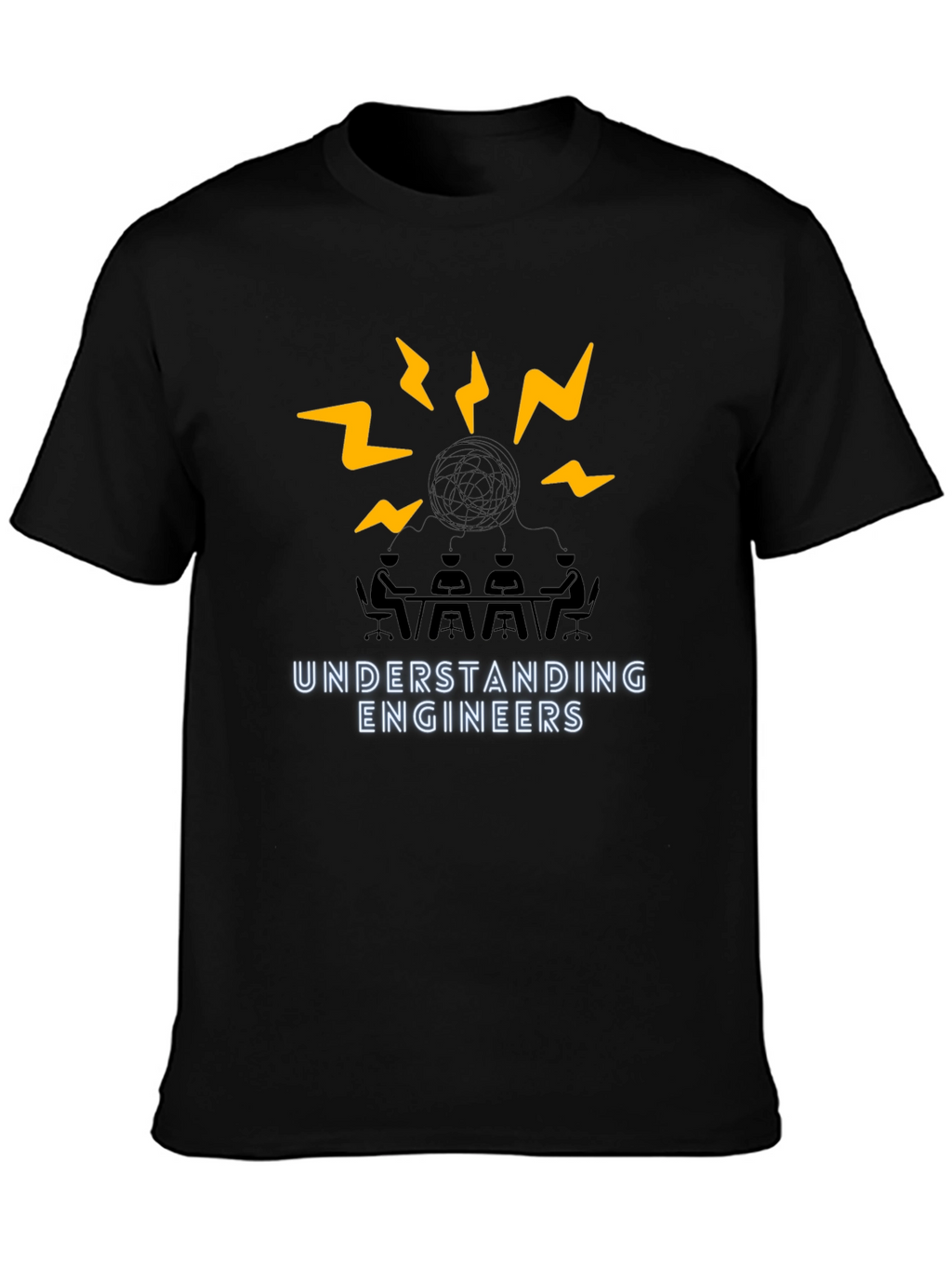 Understanding Engineers T-Shirt - Brainstorming Tee