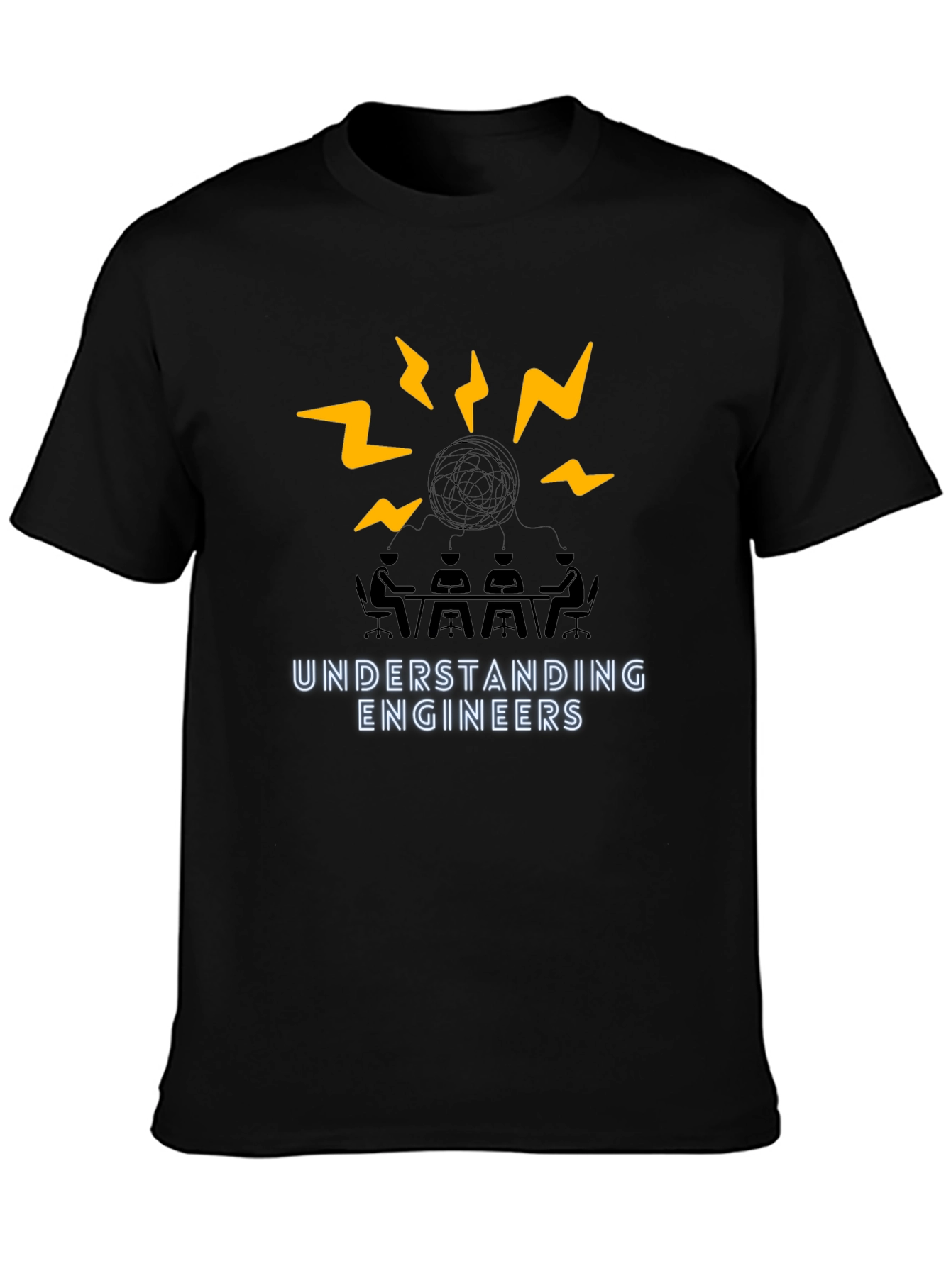 Understanding Engineers T-Shirt - Brainstorming Tee