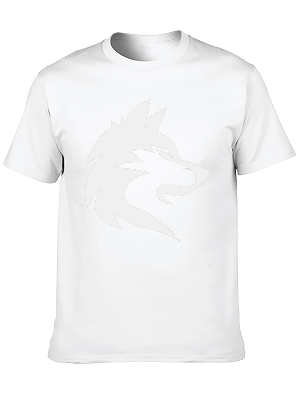 Black Wolf Logo T-Shirt - Mens Graphic Tee