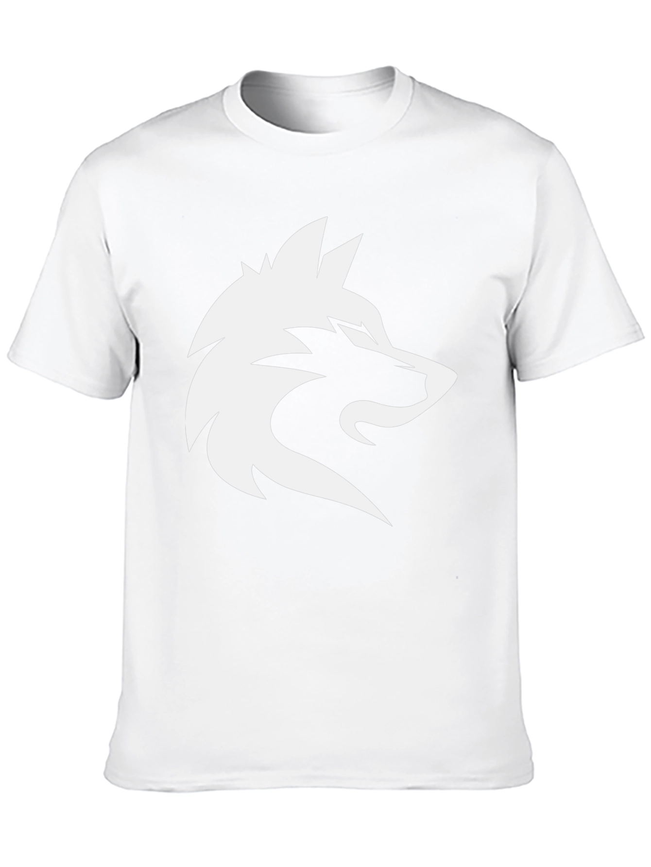 Black Wolf Logo T-Shirt - Mens Graphic Tee