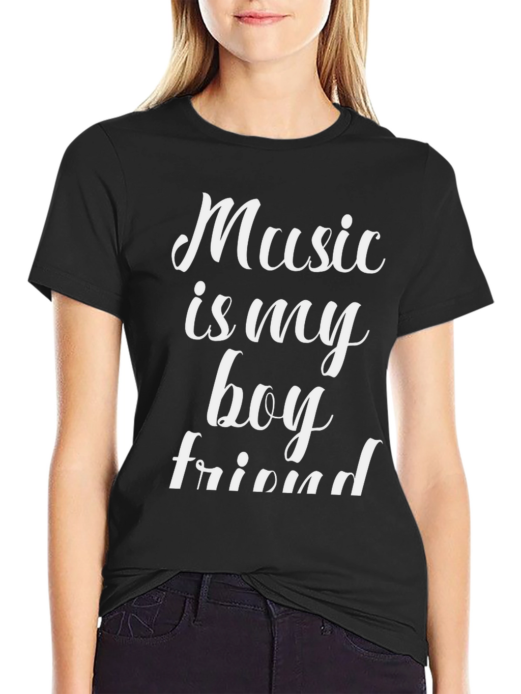 Music Is My Boyfriend Graphic Tee