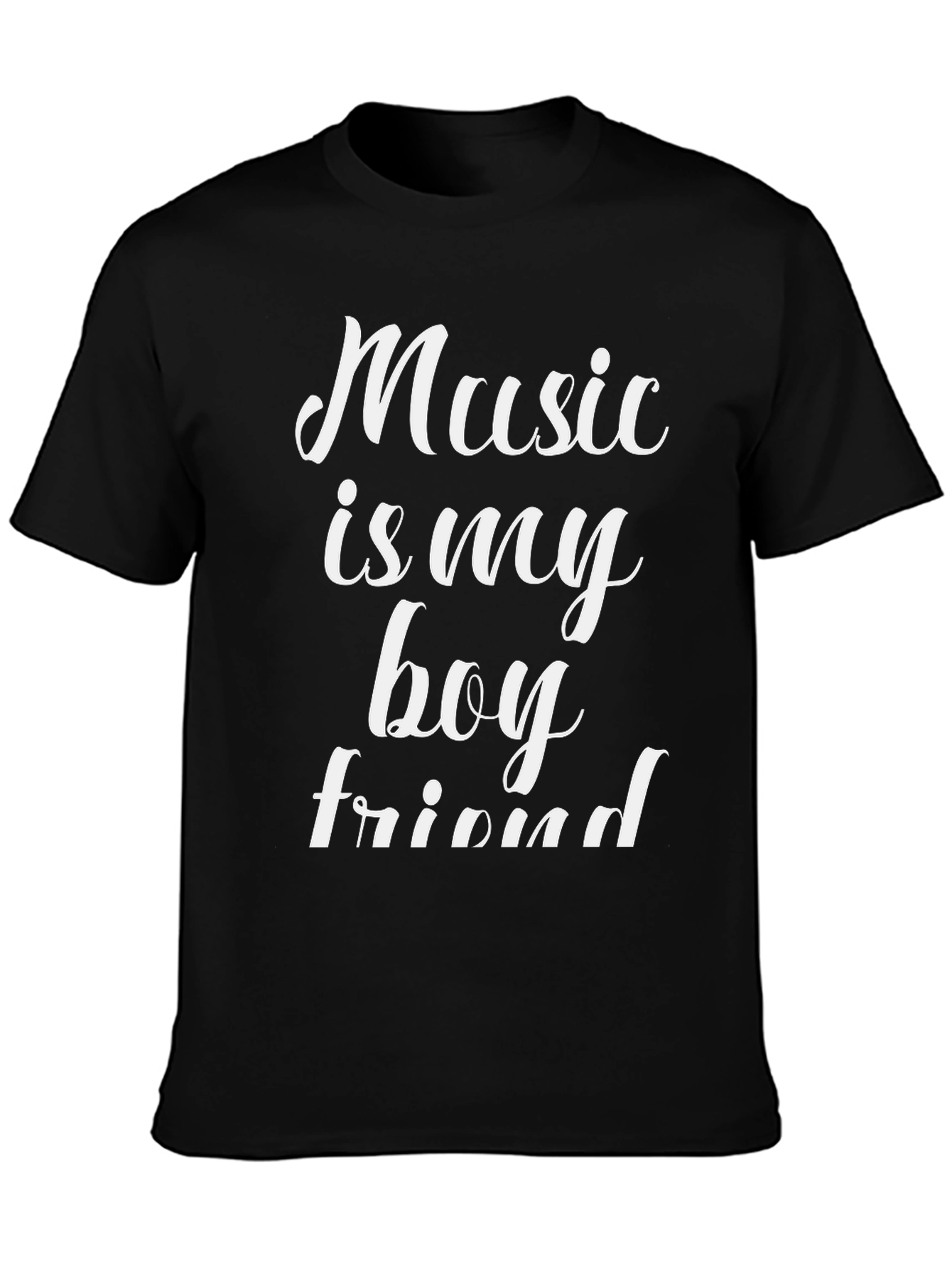 Music Is My Boyfriend Graphic Tee