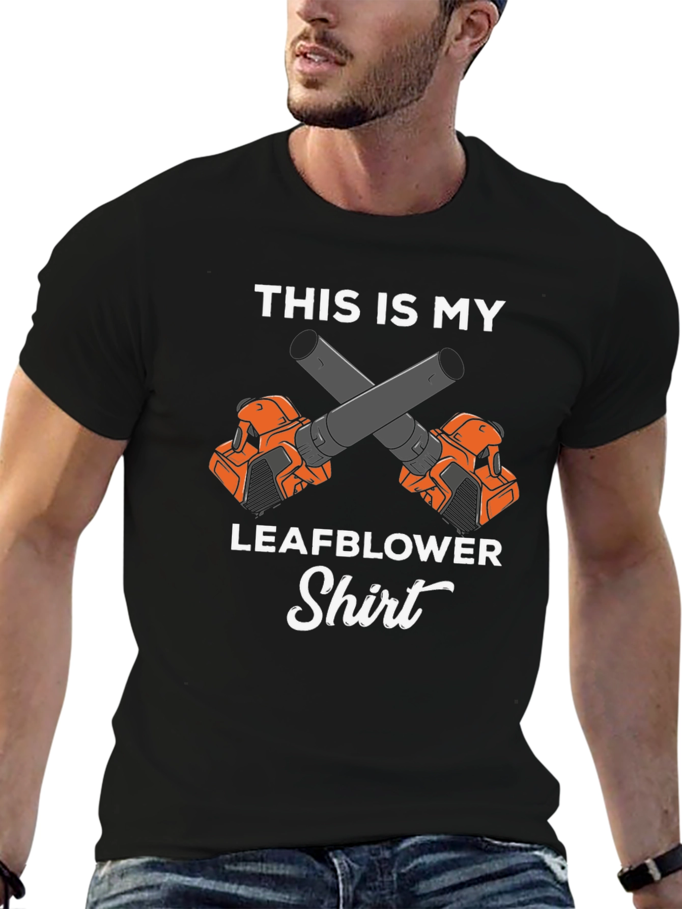 Leaf Blower Shirt - Funny Landscaping T-Shirt