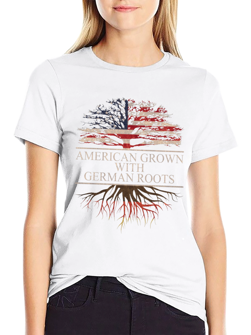 American Grown with German Roots T-Shirt