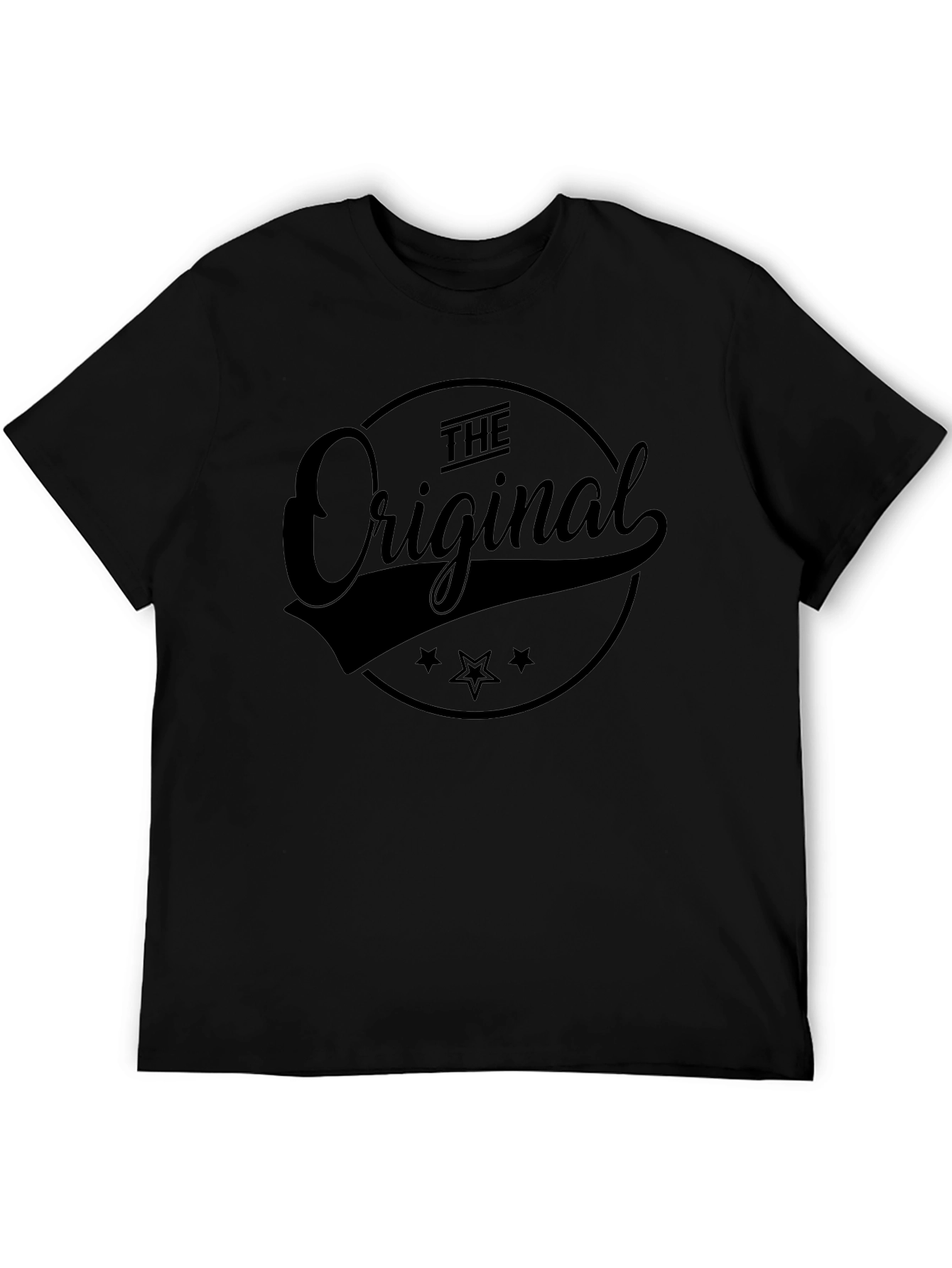 The Original Black Graphic Print T-Shirt