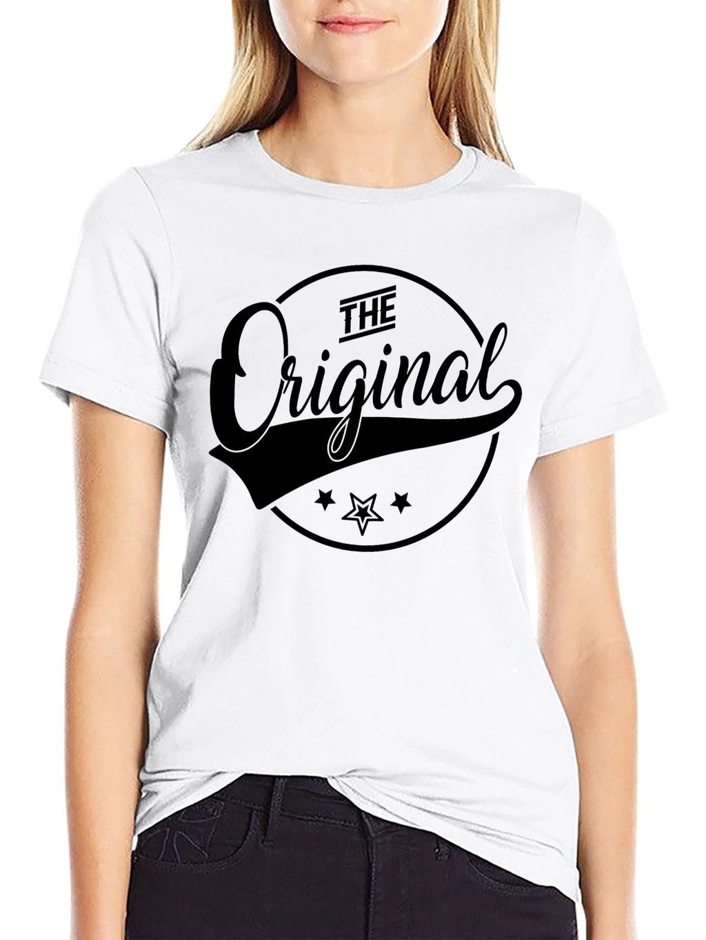 The Original Black Graphic Print T-Shirt