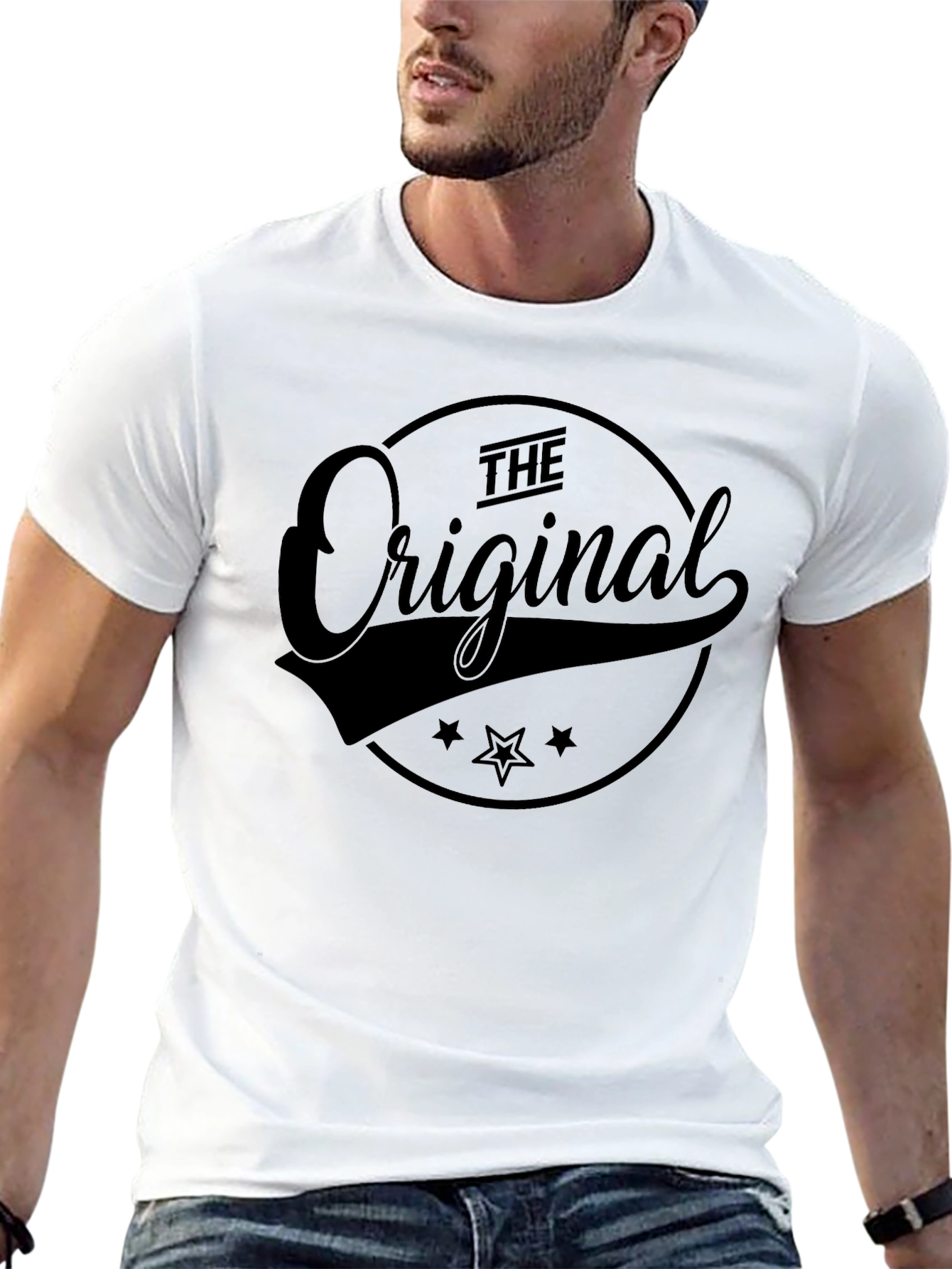 The Original Black Graphic Print T-Shirt