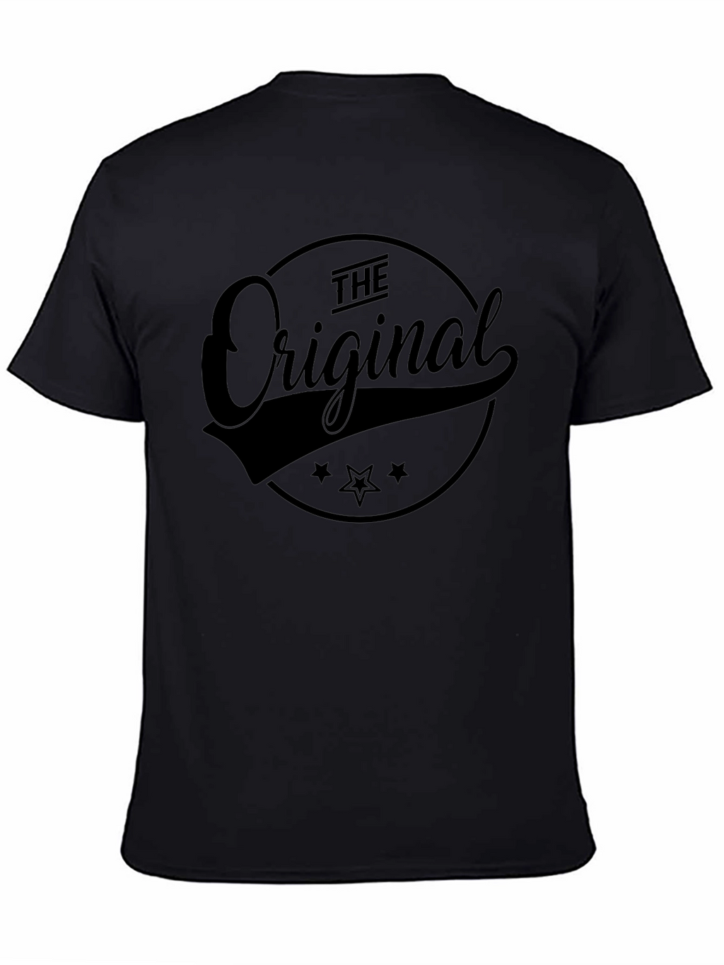 The Original Black Graphic Print T-Shirt