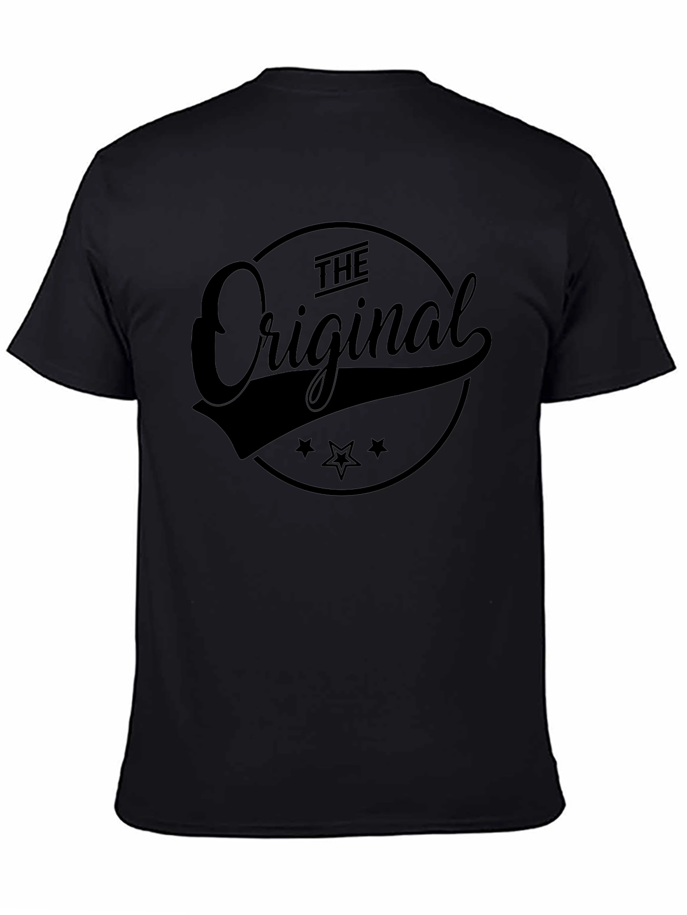 The Original Black Graphic Print T-Shirt