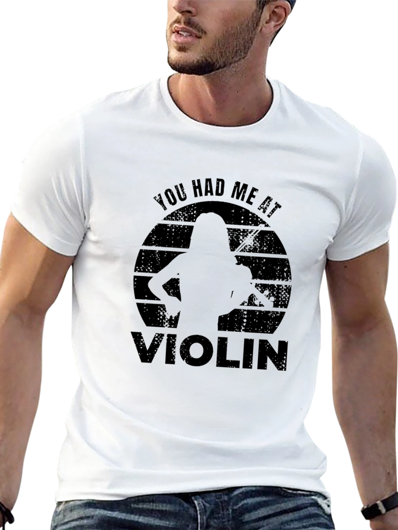 You Had Me At Violin - Music Lover T-Shirt