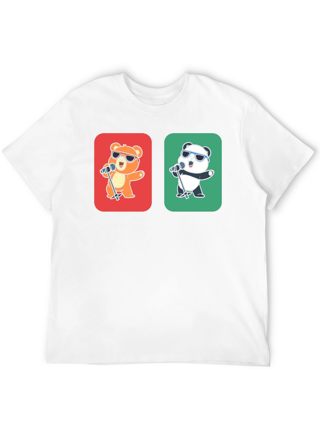 Singing Bear & Panda Graphic Tee
