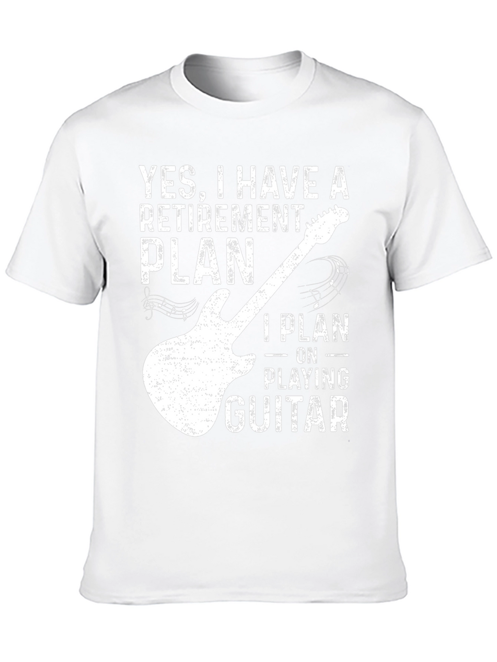 Guitar Retirement Plan T-Shirt - Musician Gift