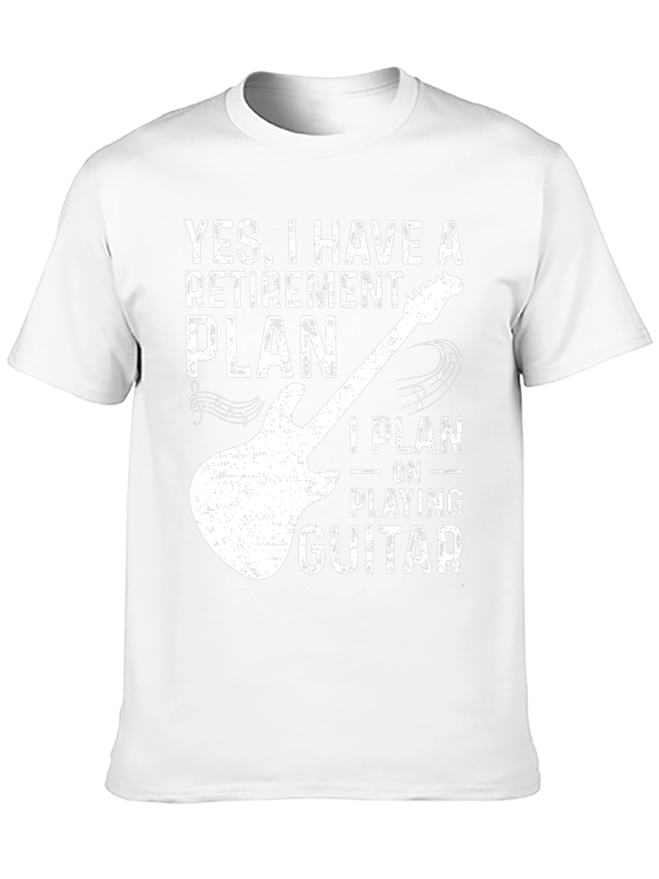 Guitar Retirement Plan T-Shirt - Musician Gift