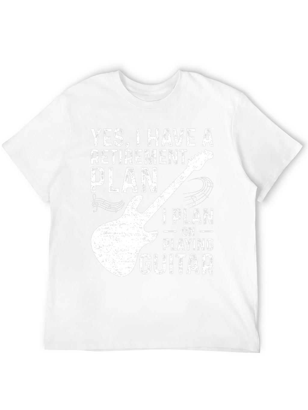 Guitar Retirement Plan T-Shirt - Musician Gift