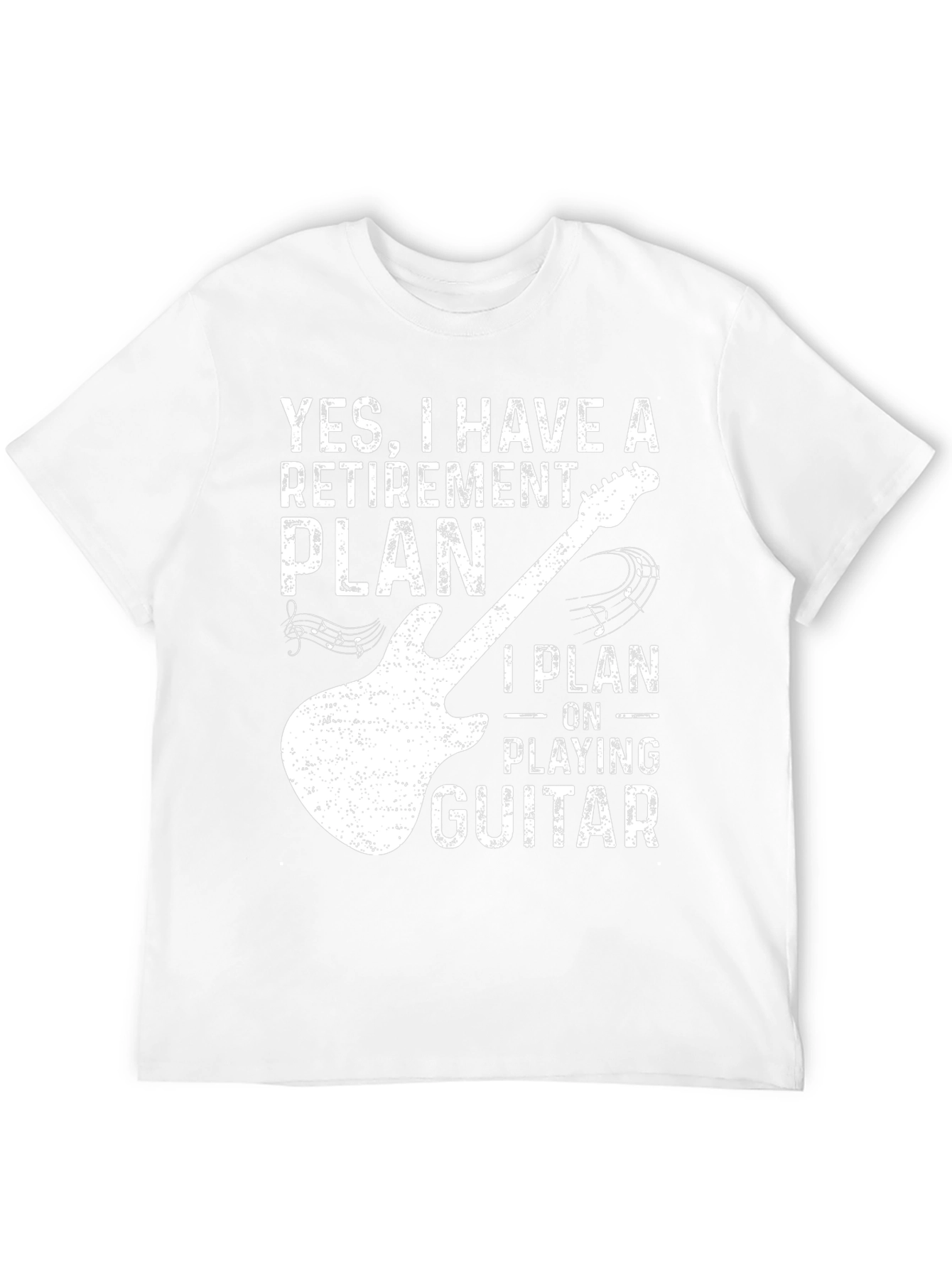 Guitar Retirement Plan T-Shirt - Musician Gift
