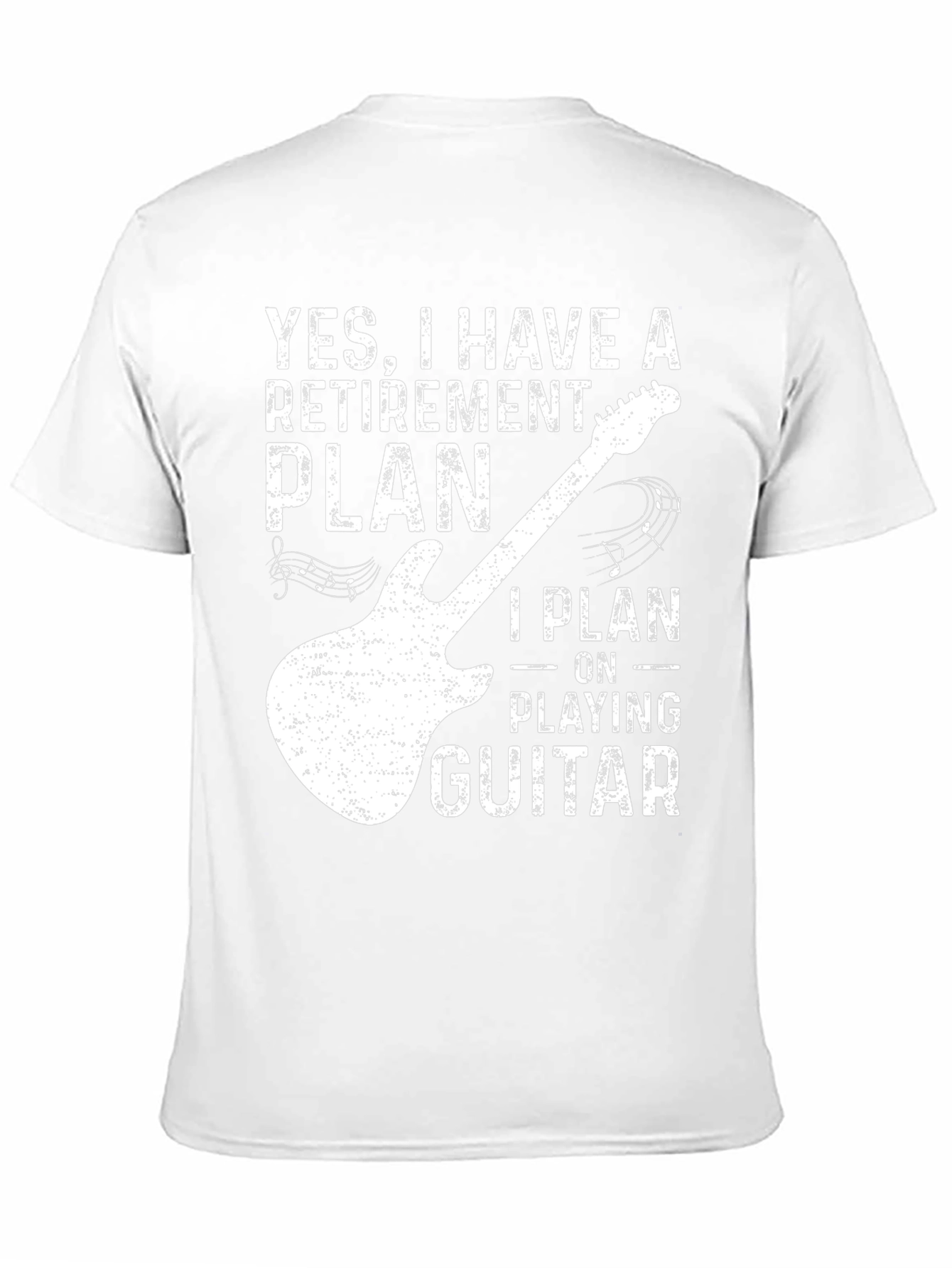Guitar Retirement Plan T-Shirt - Musician Gift