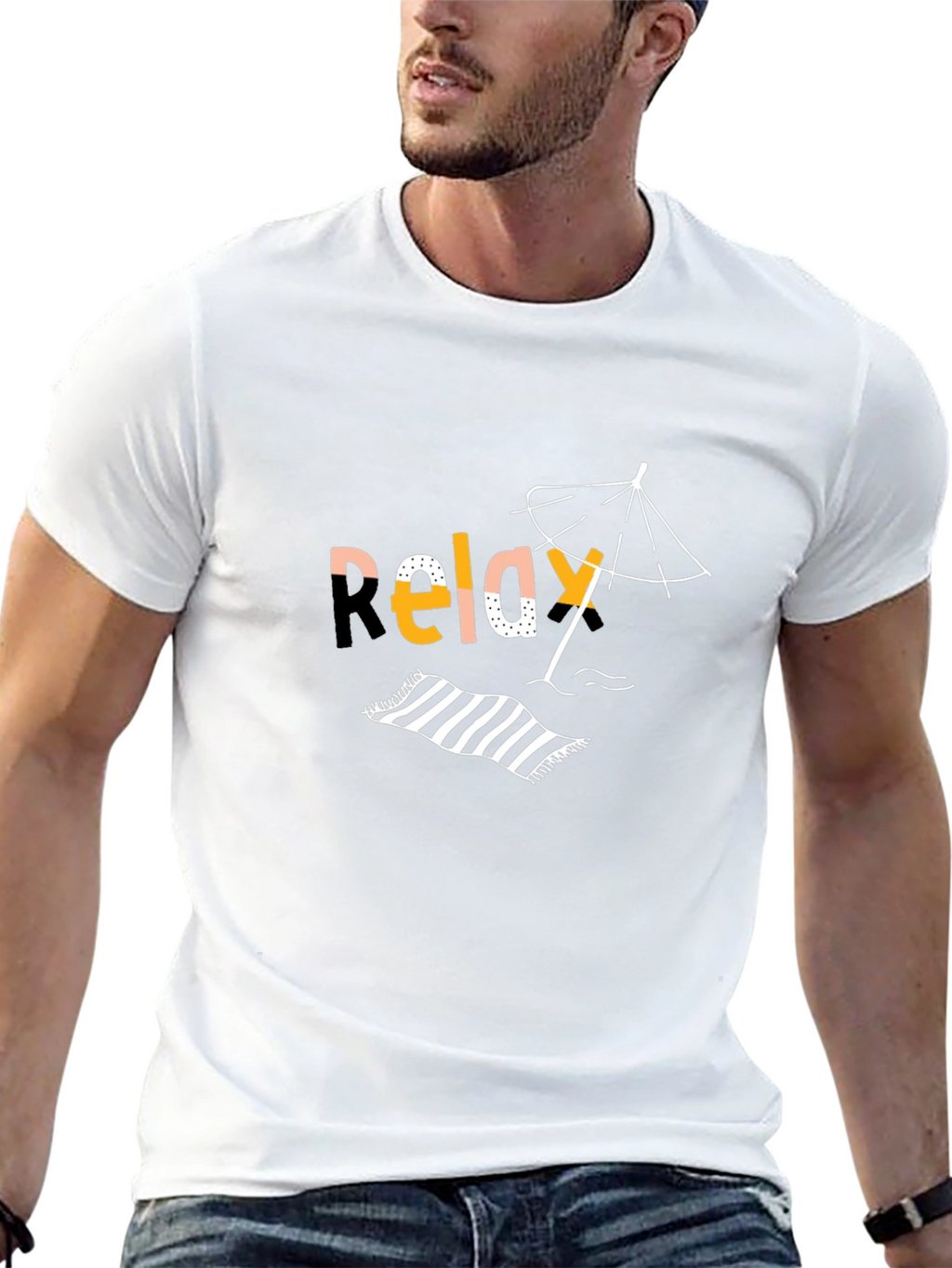 Relax Graphic T-Shirt - Beach Vibes