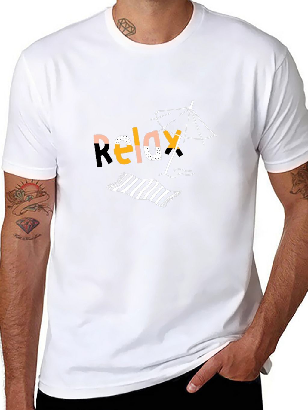 Relax Graphic T-Shirt - Beach Vibes