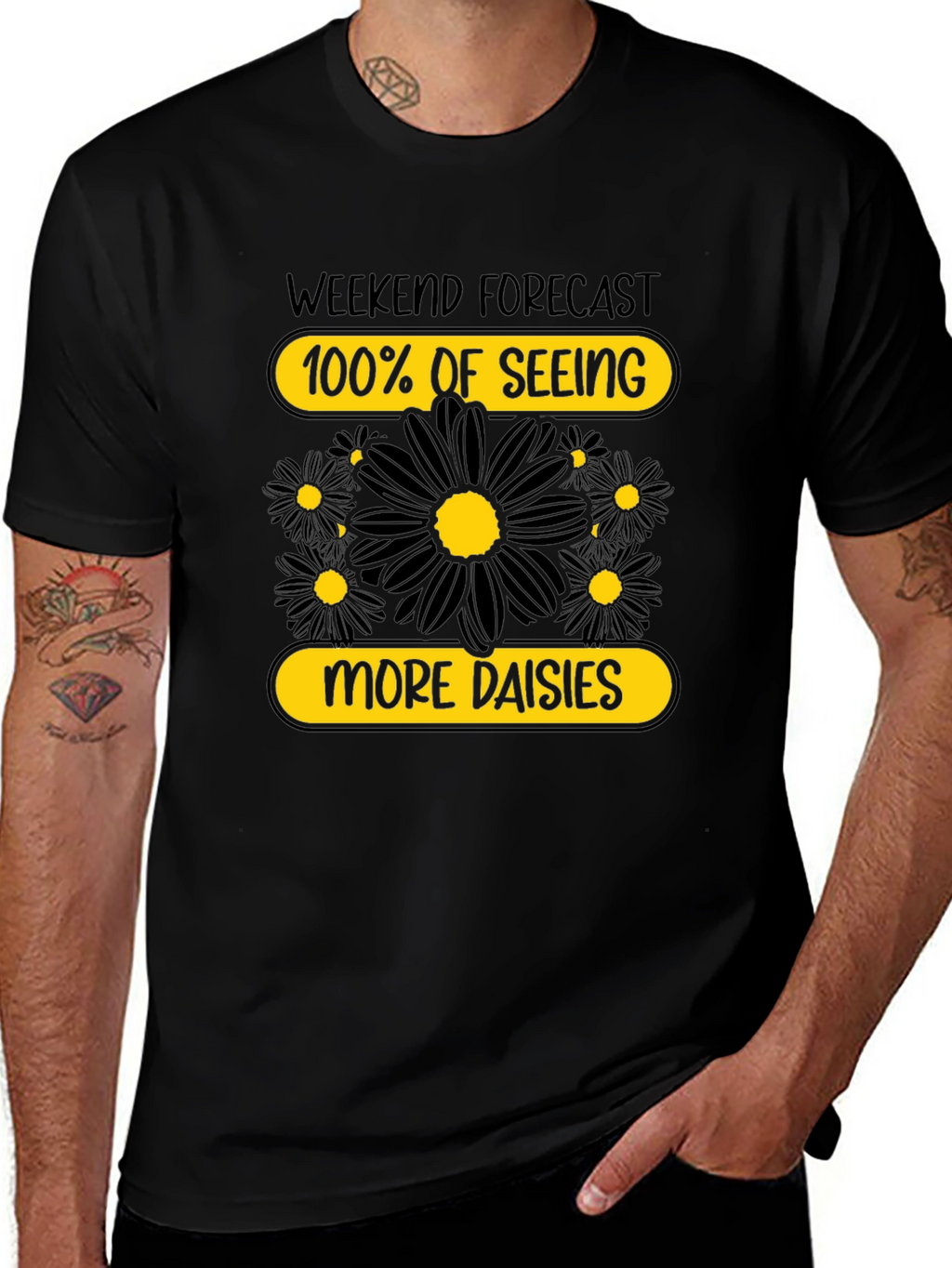 Weekend Forecast Daisies T-Shirt