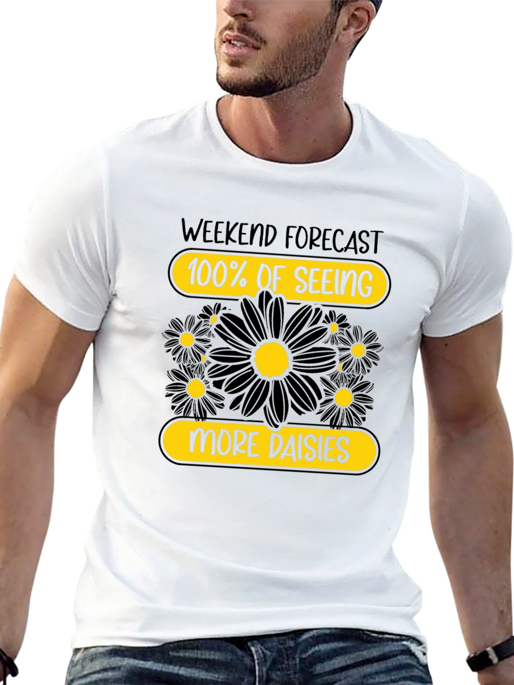 Weekend Forecast Daisies T-Shirt