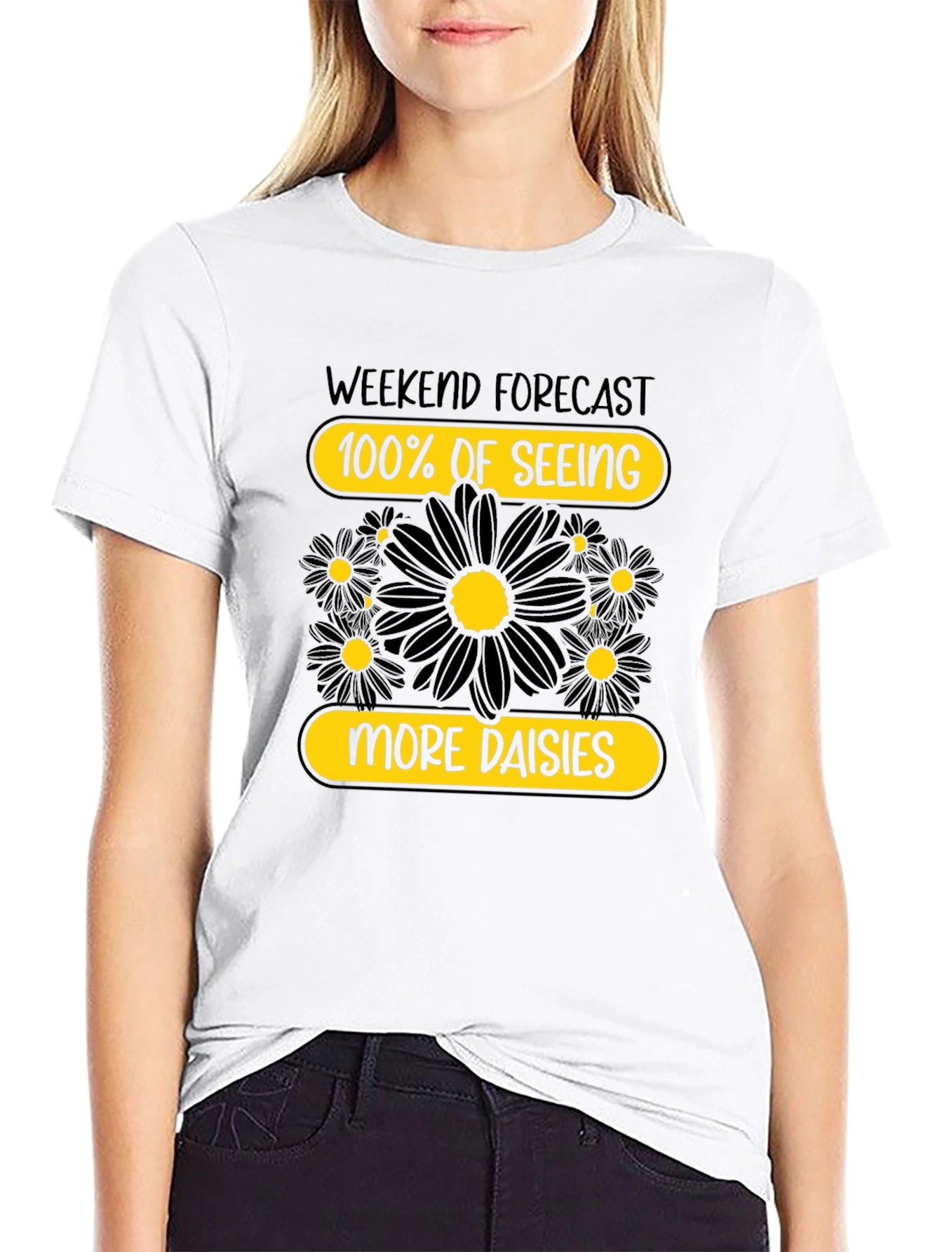 Weekend Forecast Daisies T-Shirt