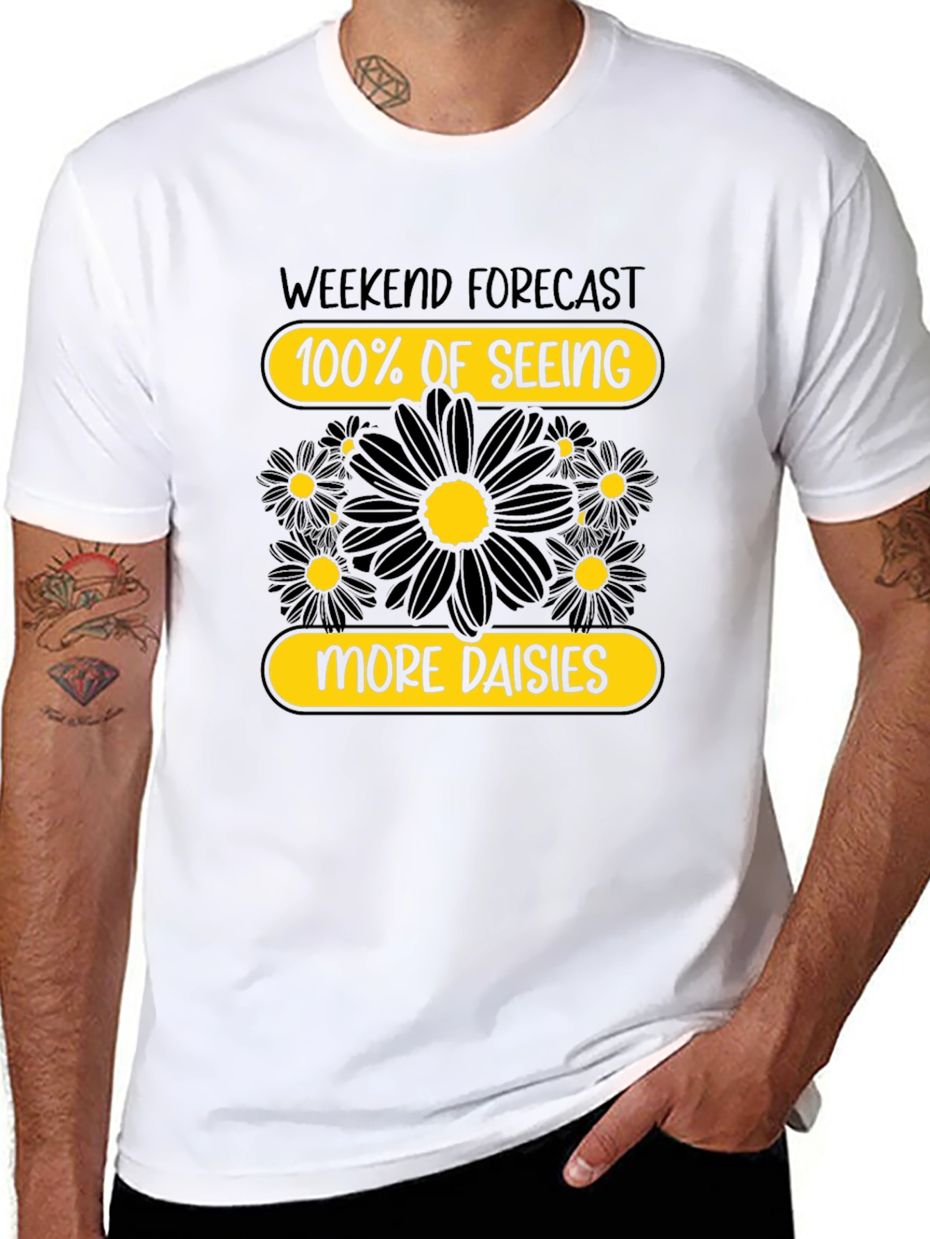 Weekend Forecast Daisies T-Shirt