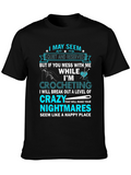 Im Crocheting T-Shirt - Crazy Level Warning
