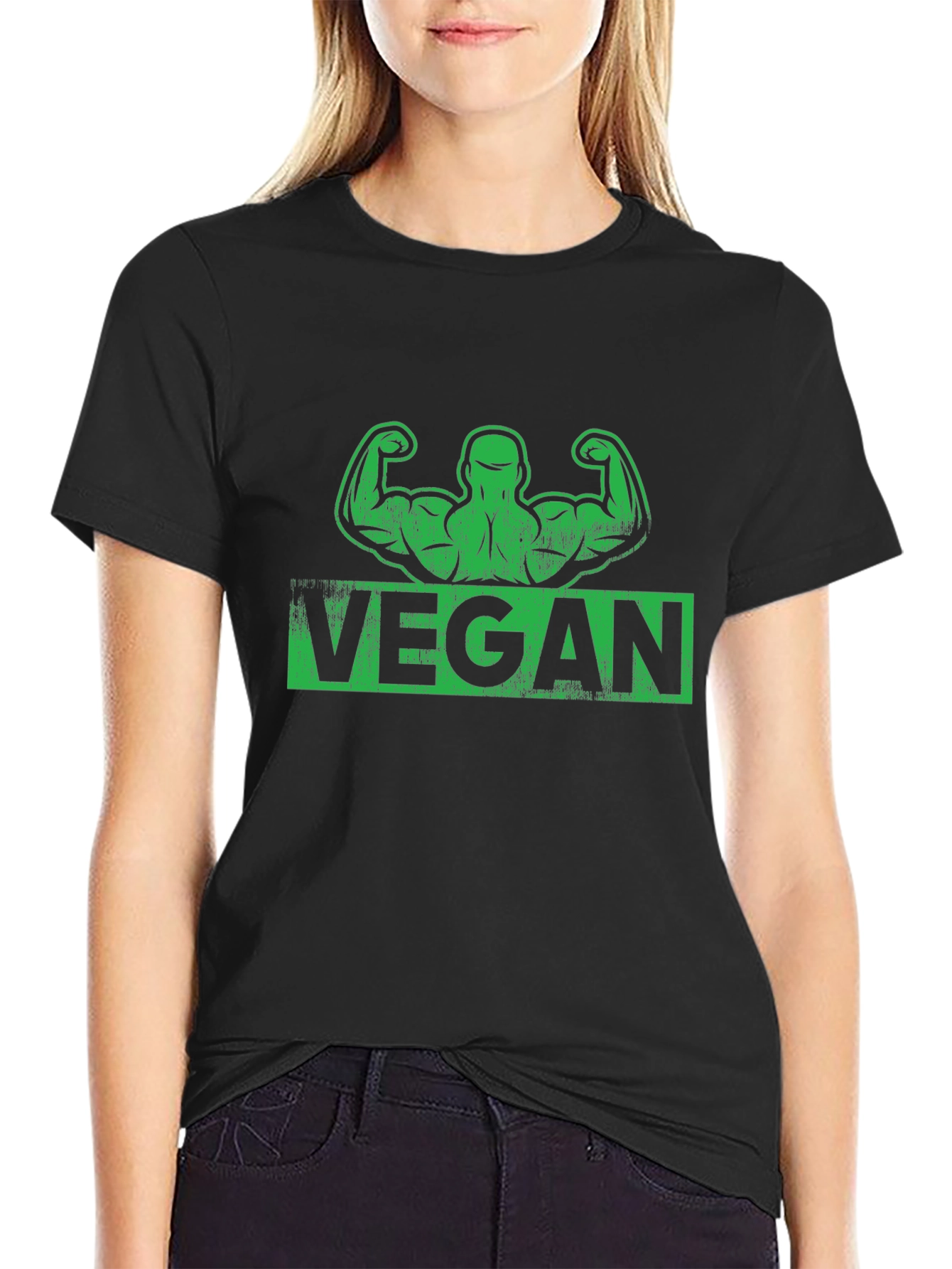 Vegan Bodybuilder T-Shirt - Plant-Based Power