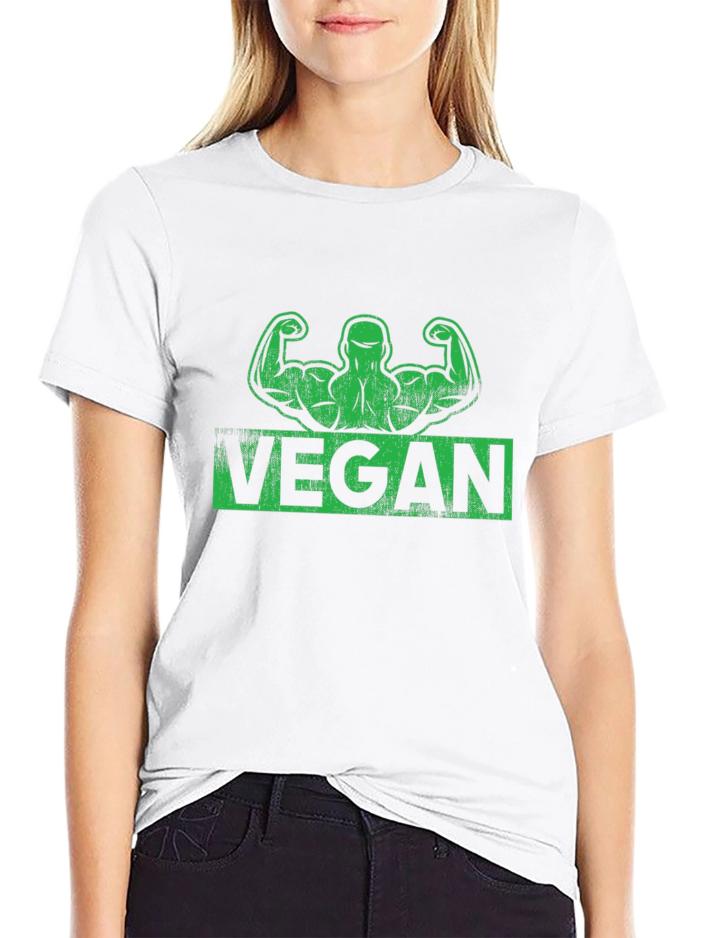 Vegan Bodybuilder T-Shirt - Plant-Based Power