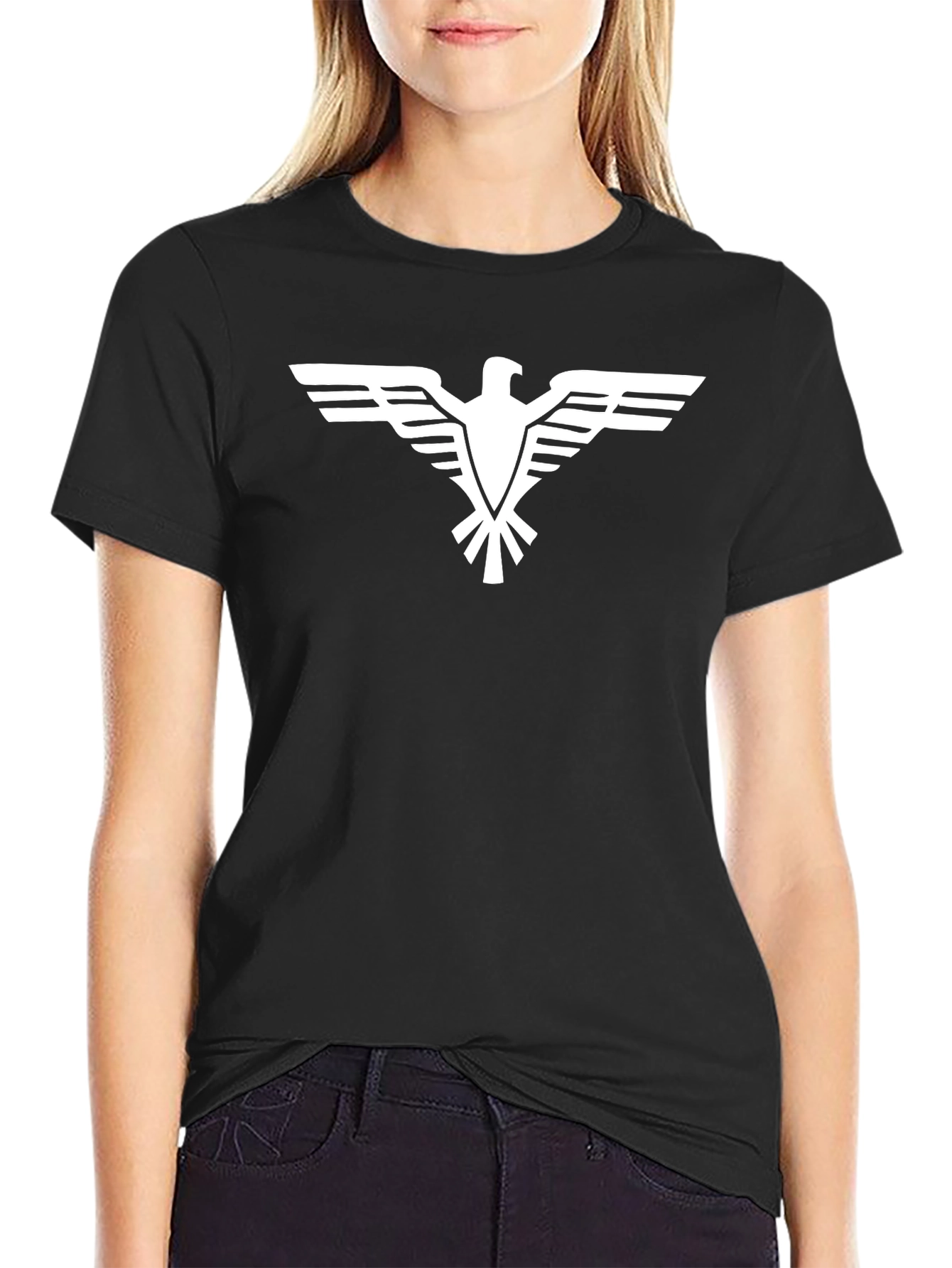 Eagle Graphic Black T-Shirt