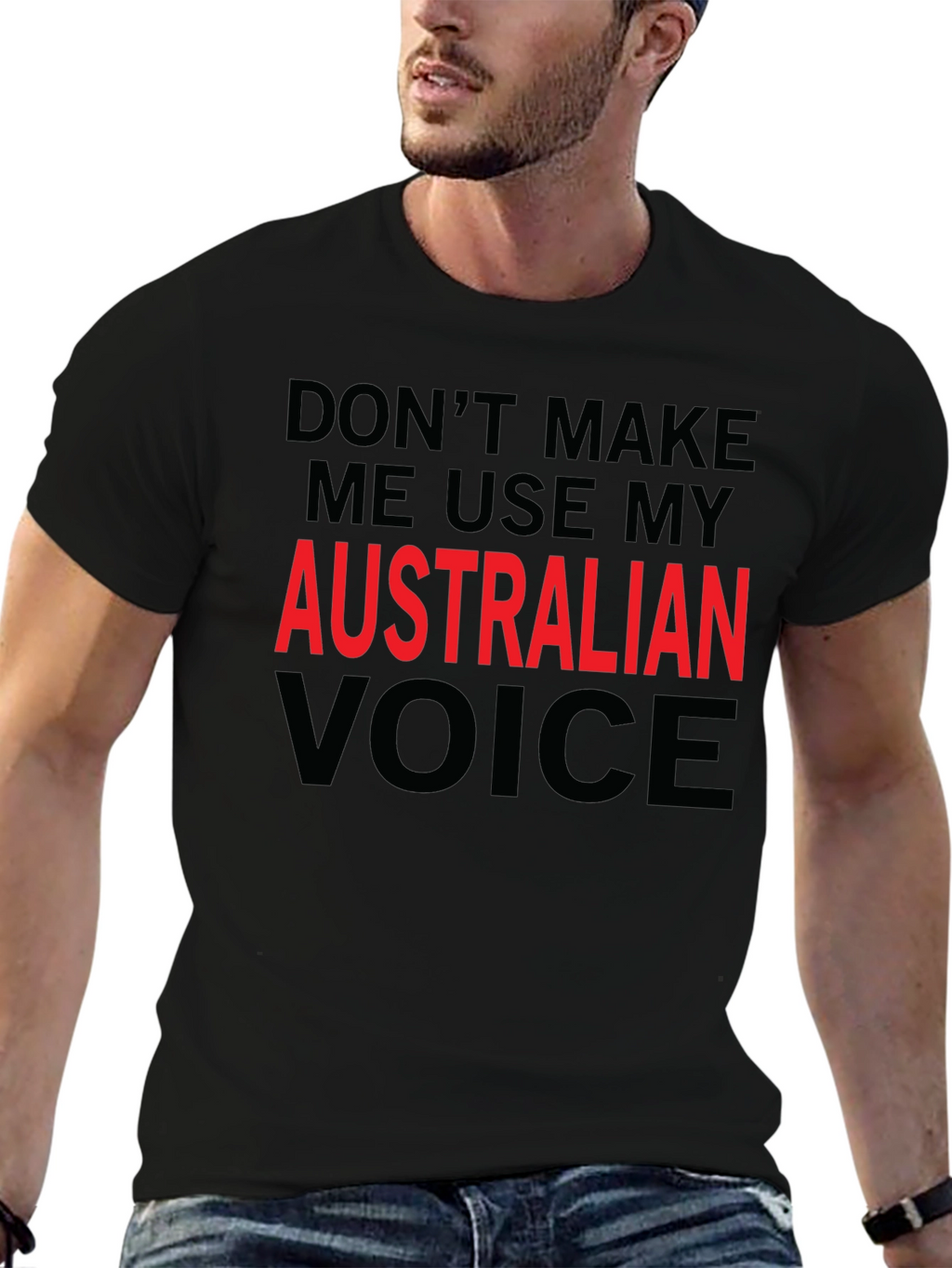 Australian Voice T-Shirt - Funny Sarcastic Tee