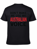 Australian Voice T-Shirt - Funny Sarcastic Tee