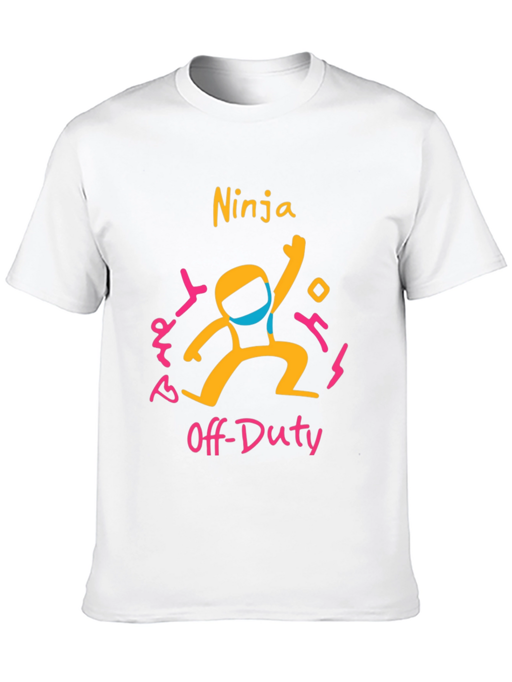 Ninja Off-Duty Graphic Tee - Fun & Casual T-Shirt