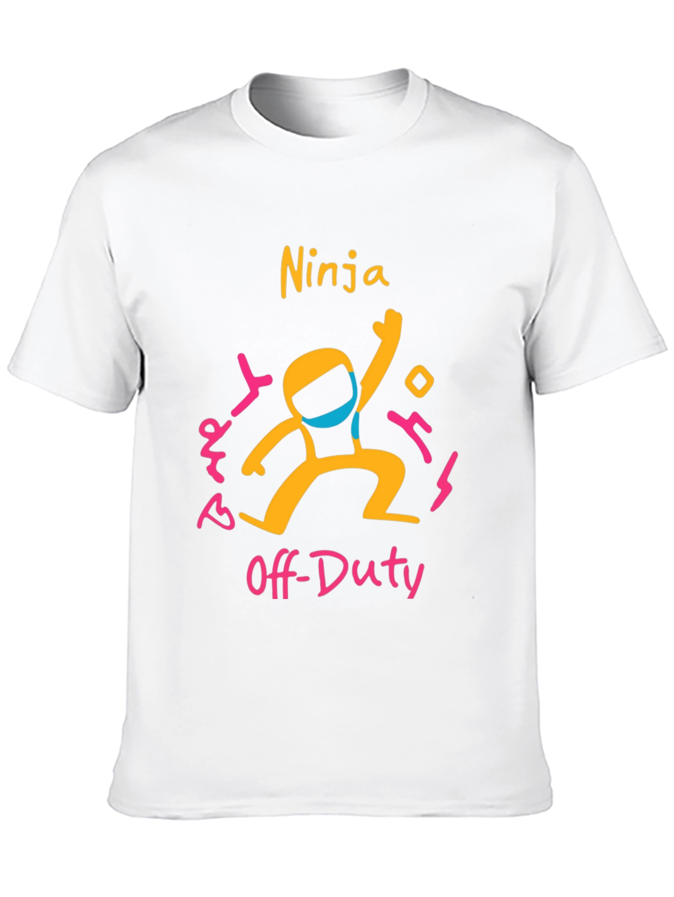 Ninja Off-Duty Graphic Tee - Fun & Casual T-Shirt