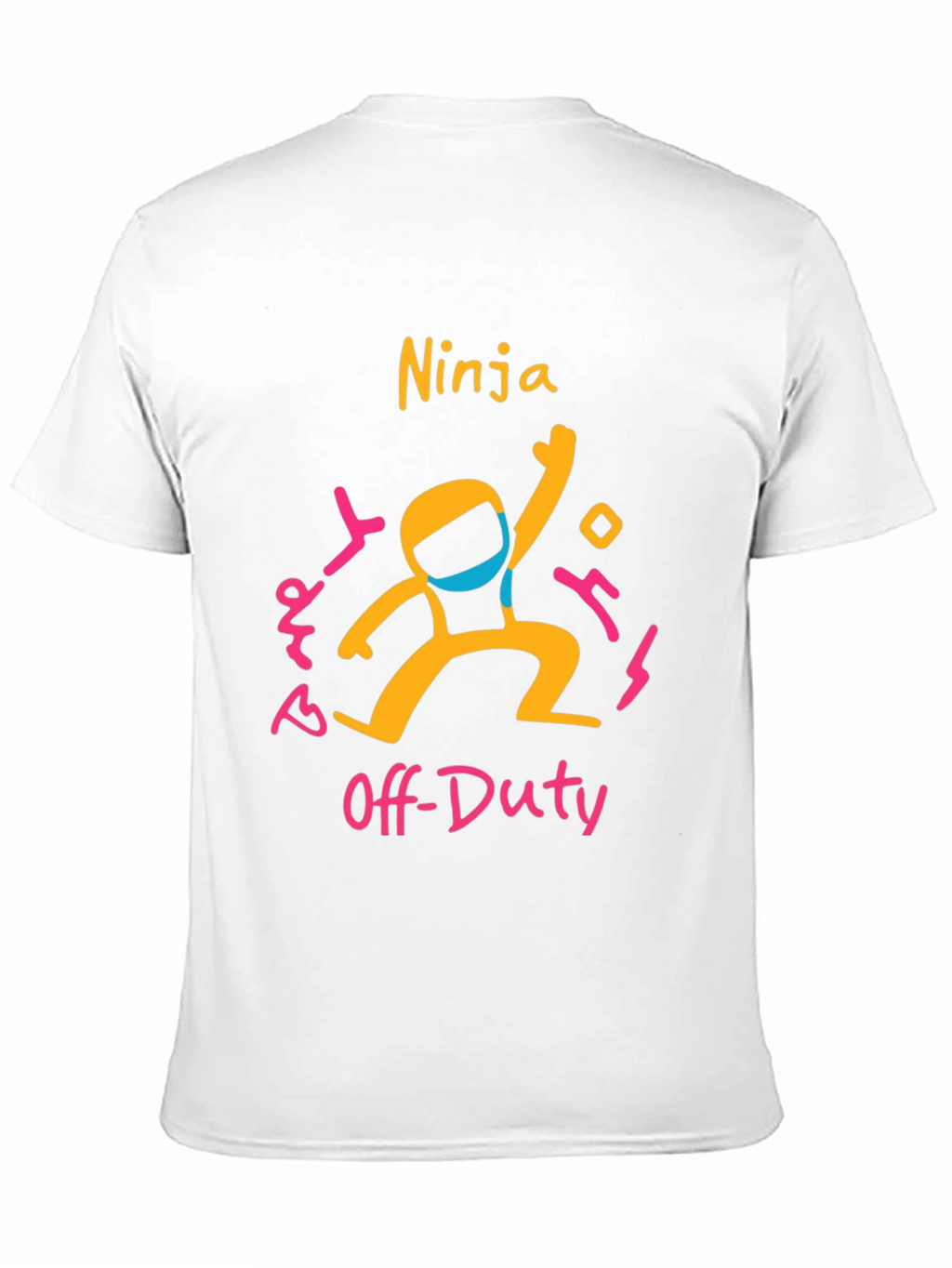 Ninja Off-Duty Graphic Tee - Fun & Casual T-Shirt