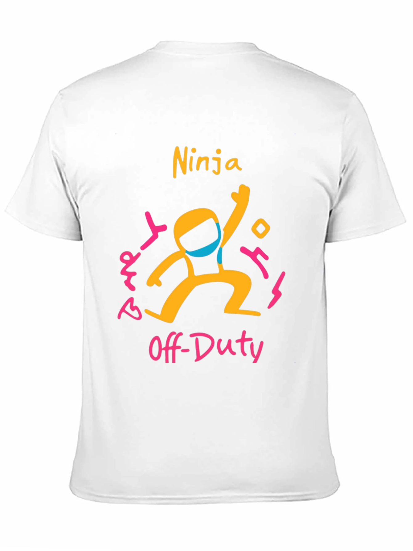 Ninja Off-Duty Graphic Tee - Fun & Casual T-Shirt