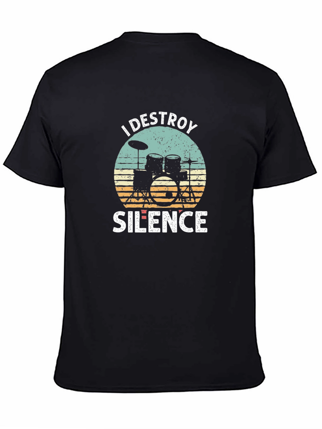 Destroy Silence Drummer T-Shirt