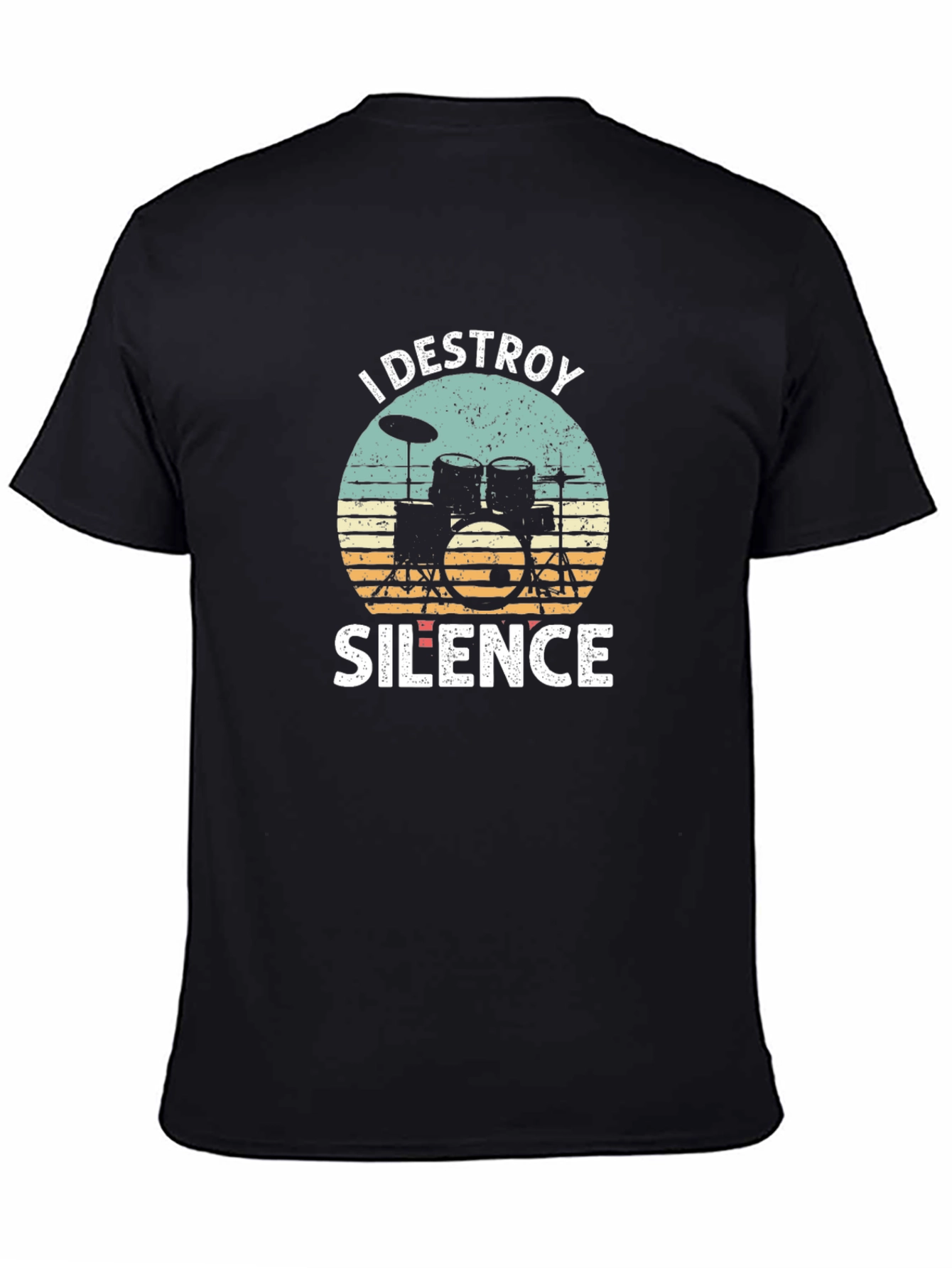 Destroy Silence Drummer T-Shirt