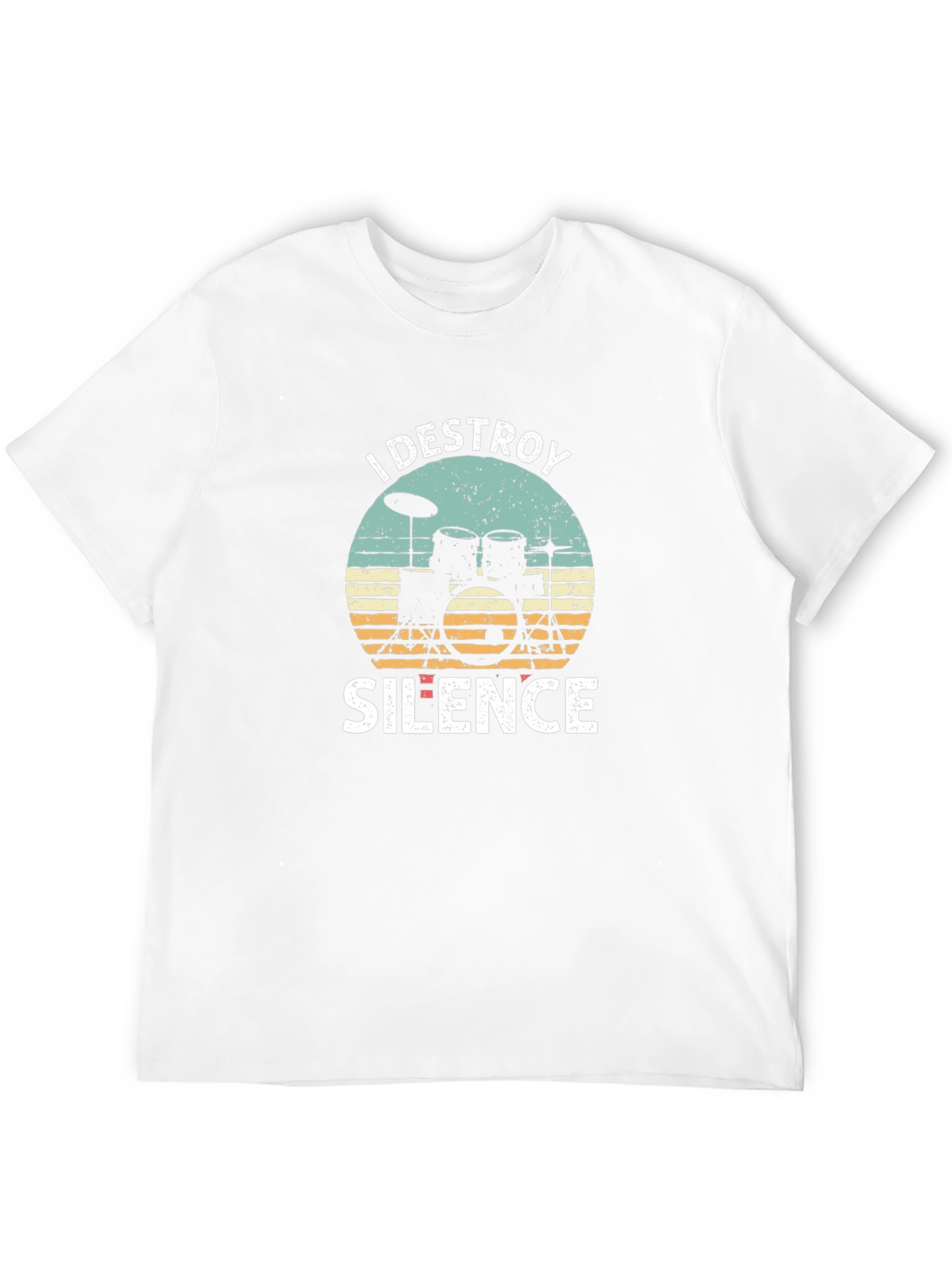 Destroy Silence Drummer T-Shirt