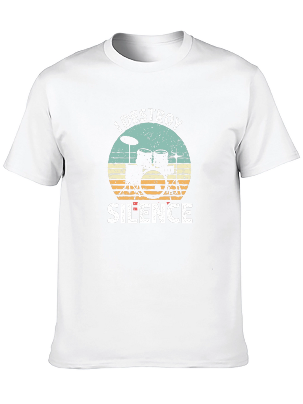 Destroy Silence Drummer T-Shirt