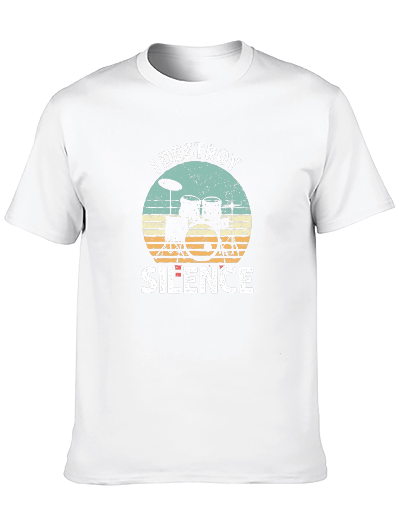 Destroy Silence Drummer T-Shirt