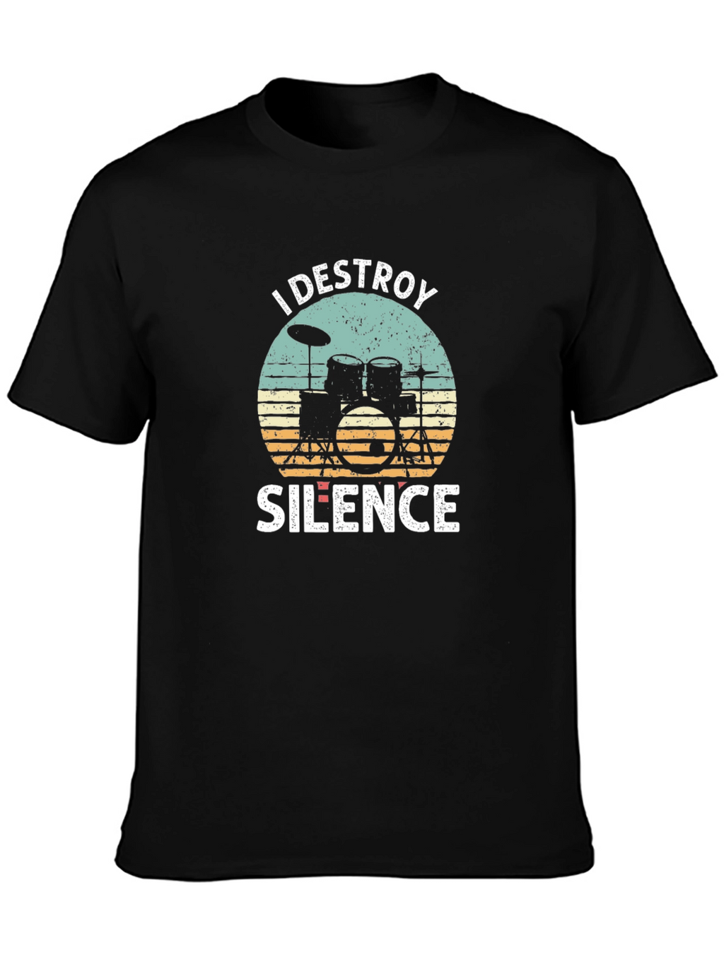 Destroy Silence Drummer T-Shirt